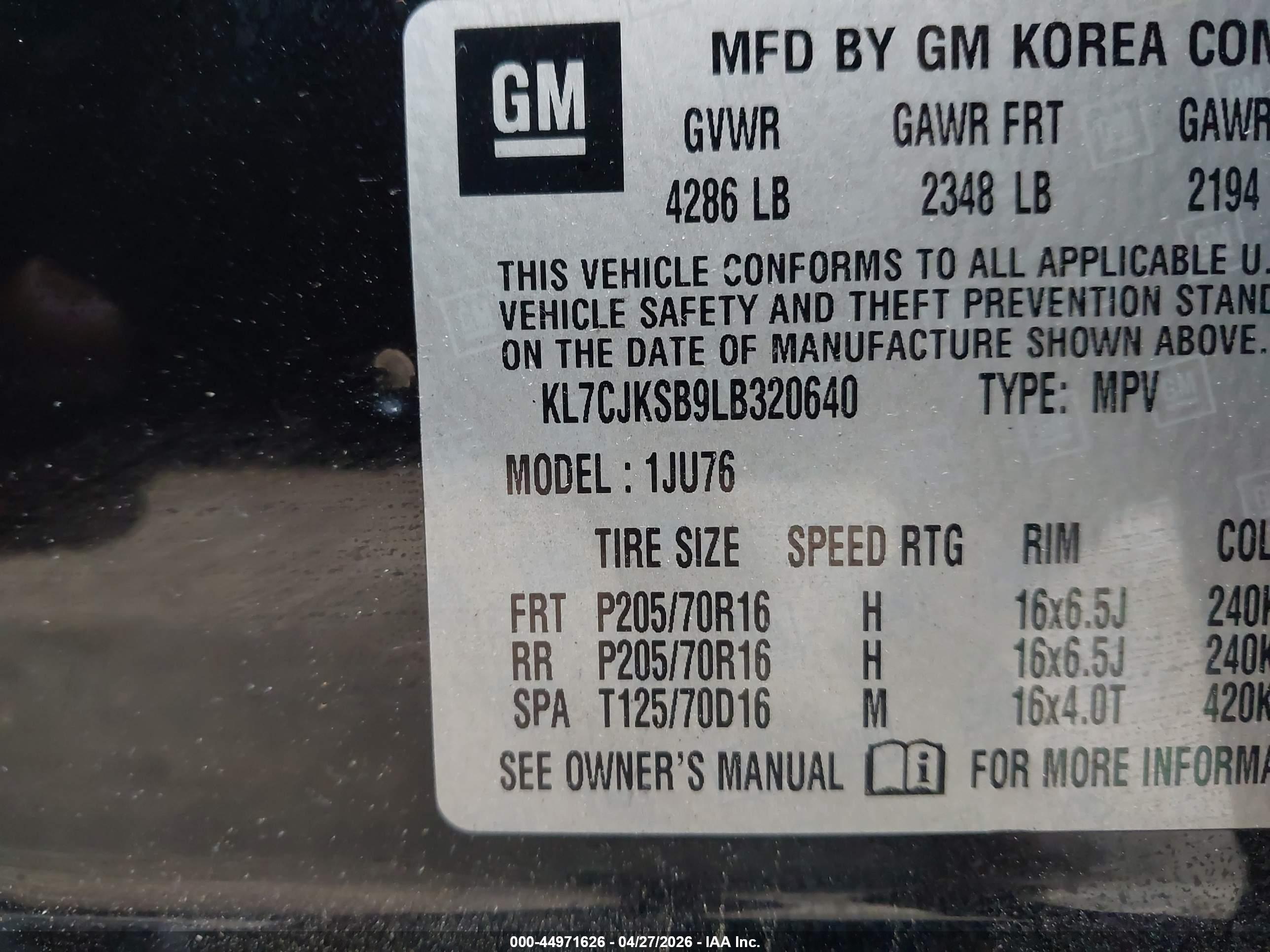CHEVROLET TRAX image 9