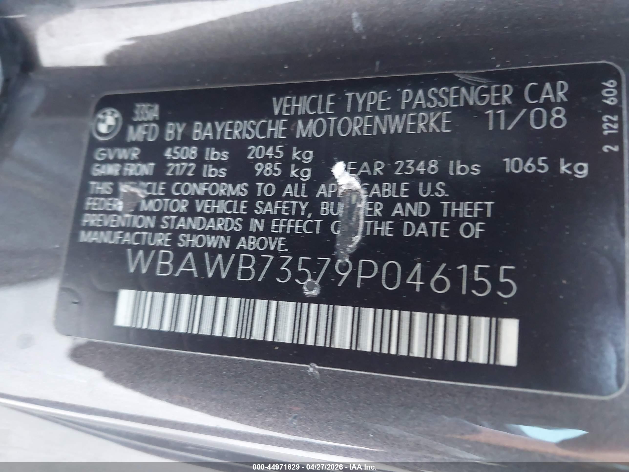 BMW 335I image 9