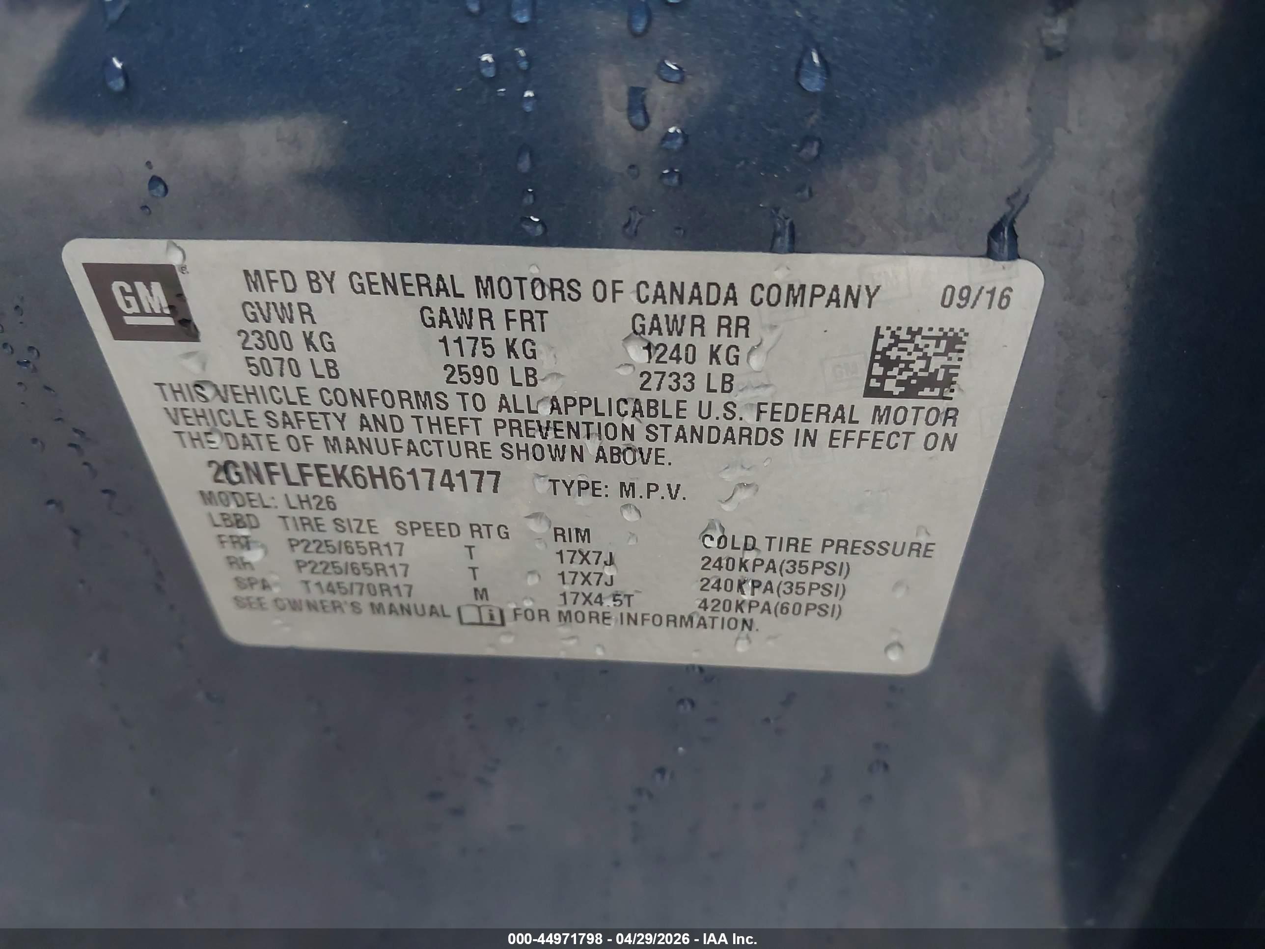 CHEVROLET EQUINOX image 9