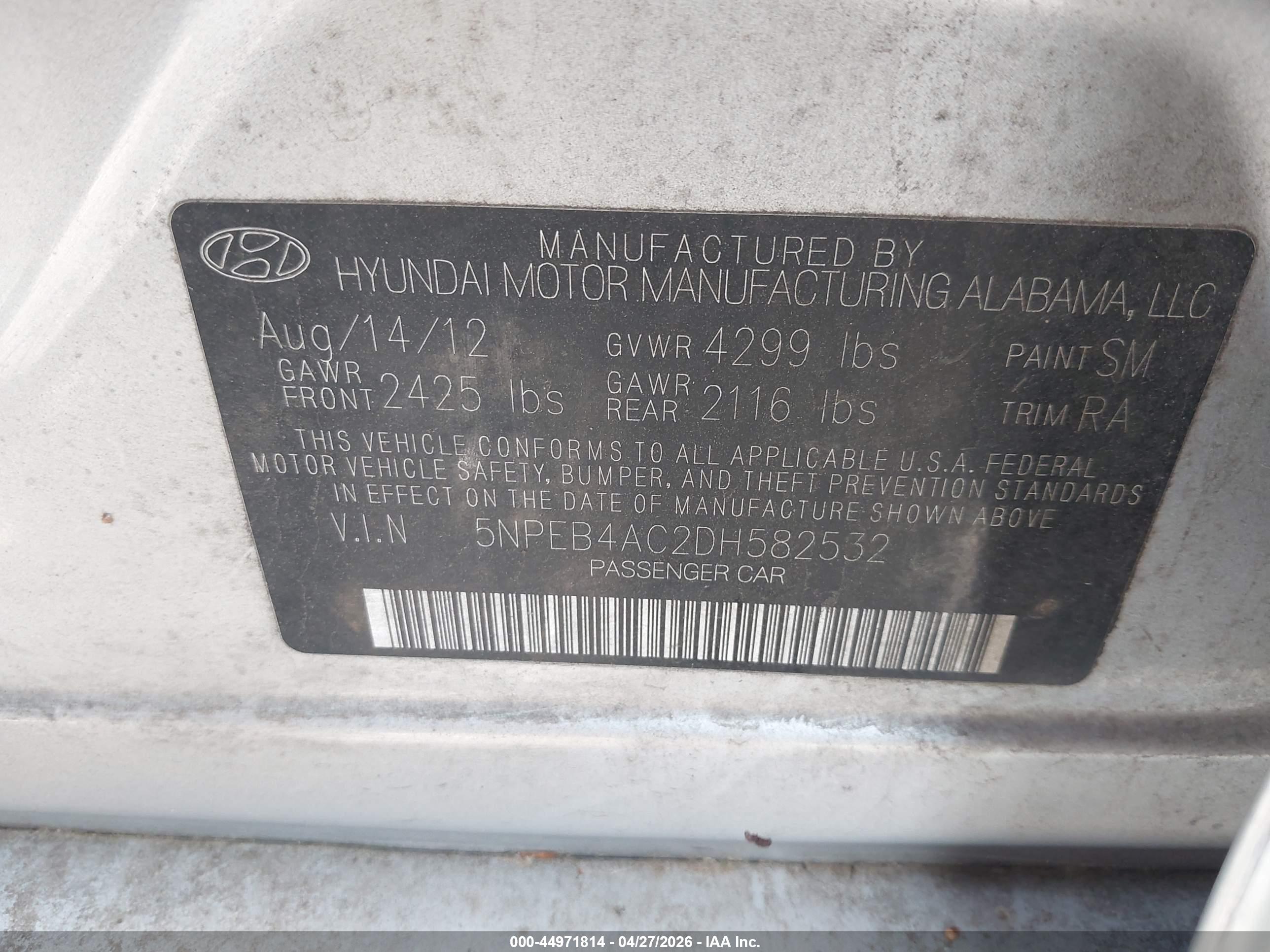 HYUNDAI SONATA image 9