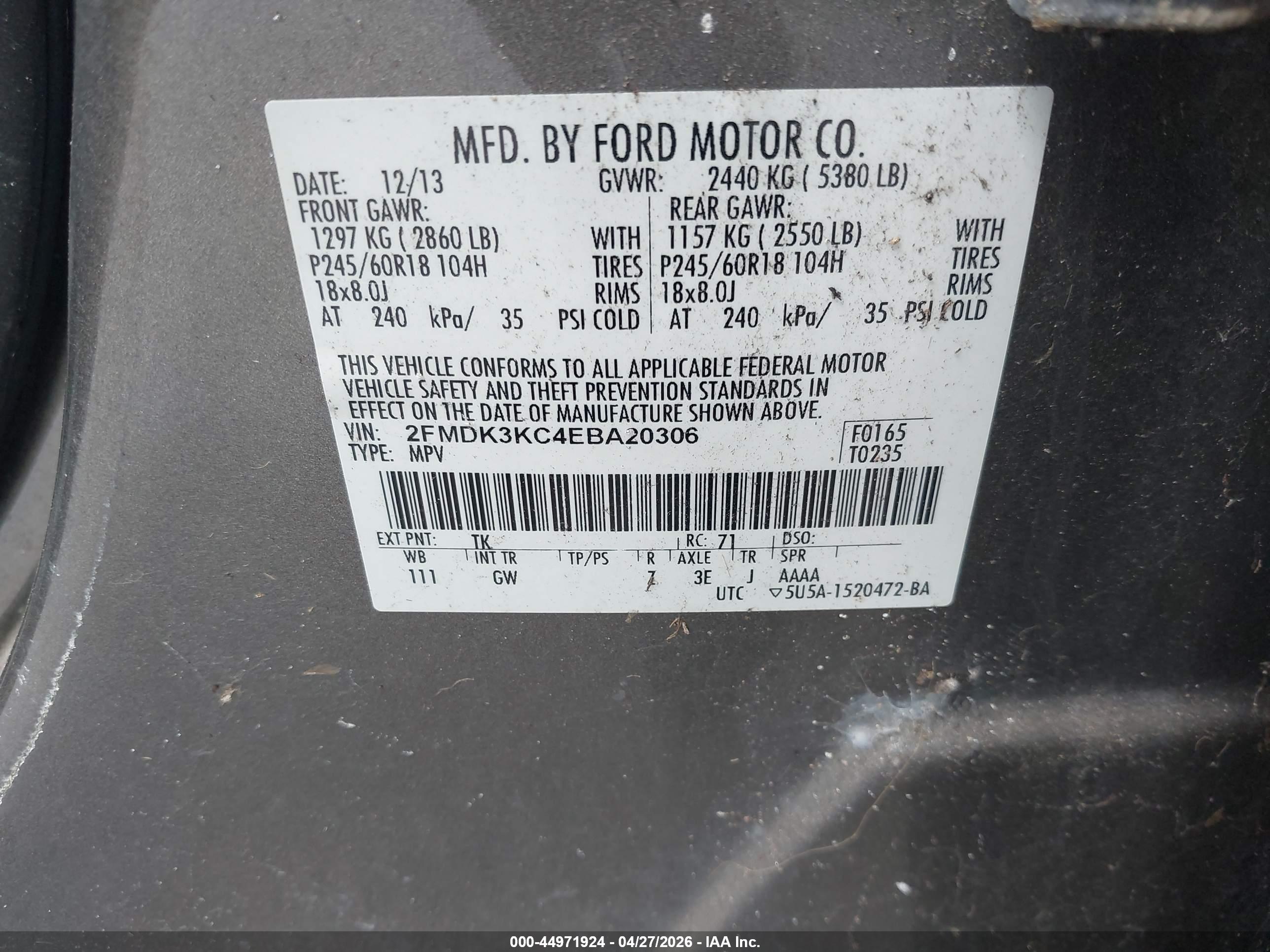 FORD EDGE image 9