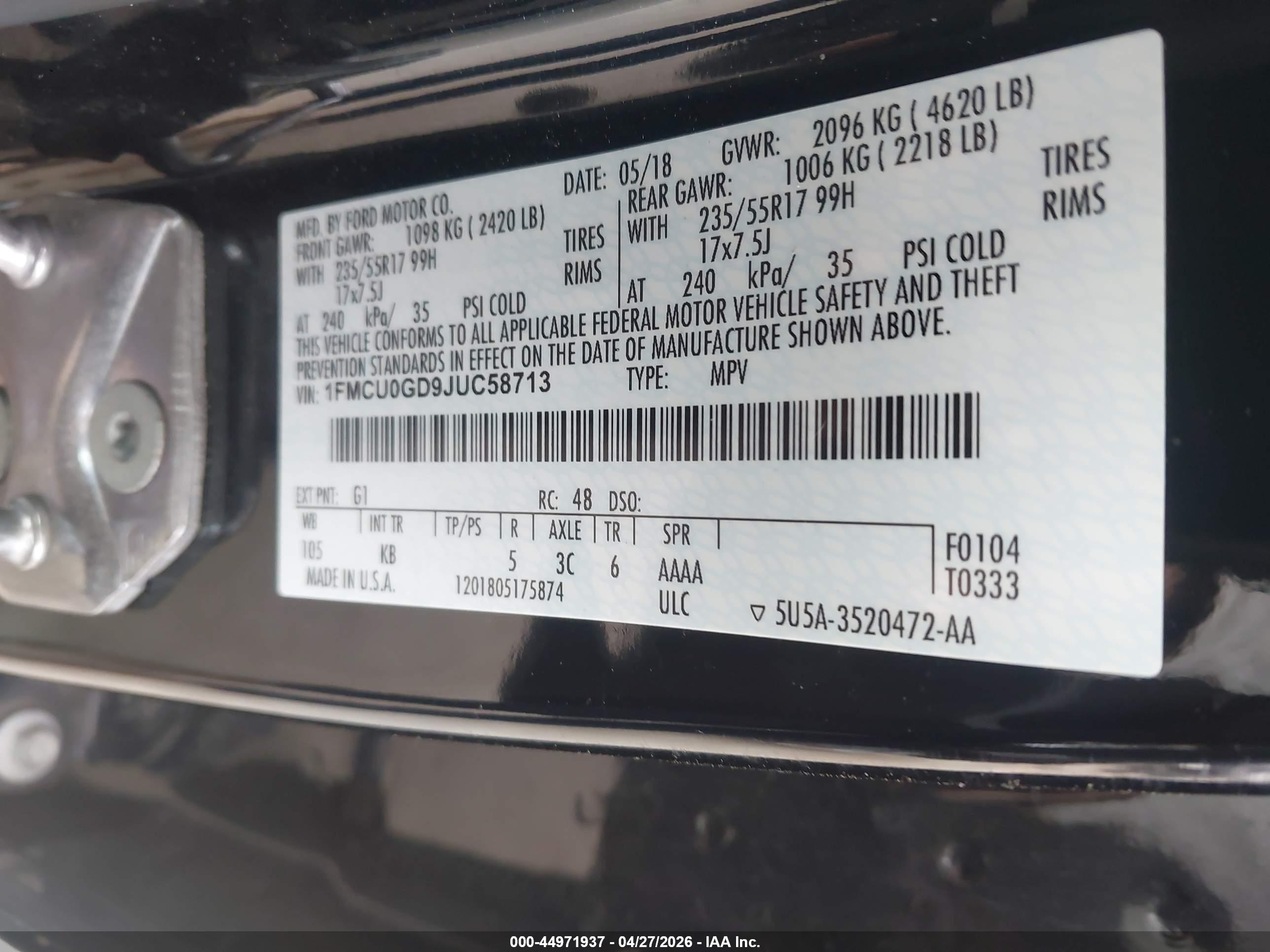 FORD ESCAPE image 9