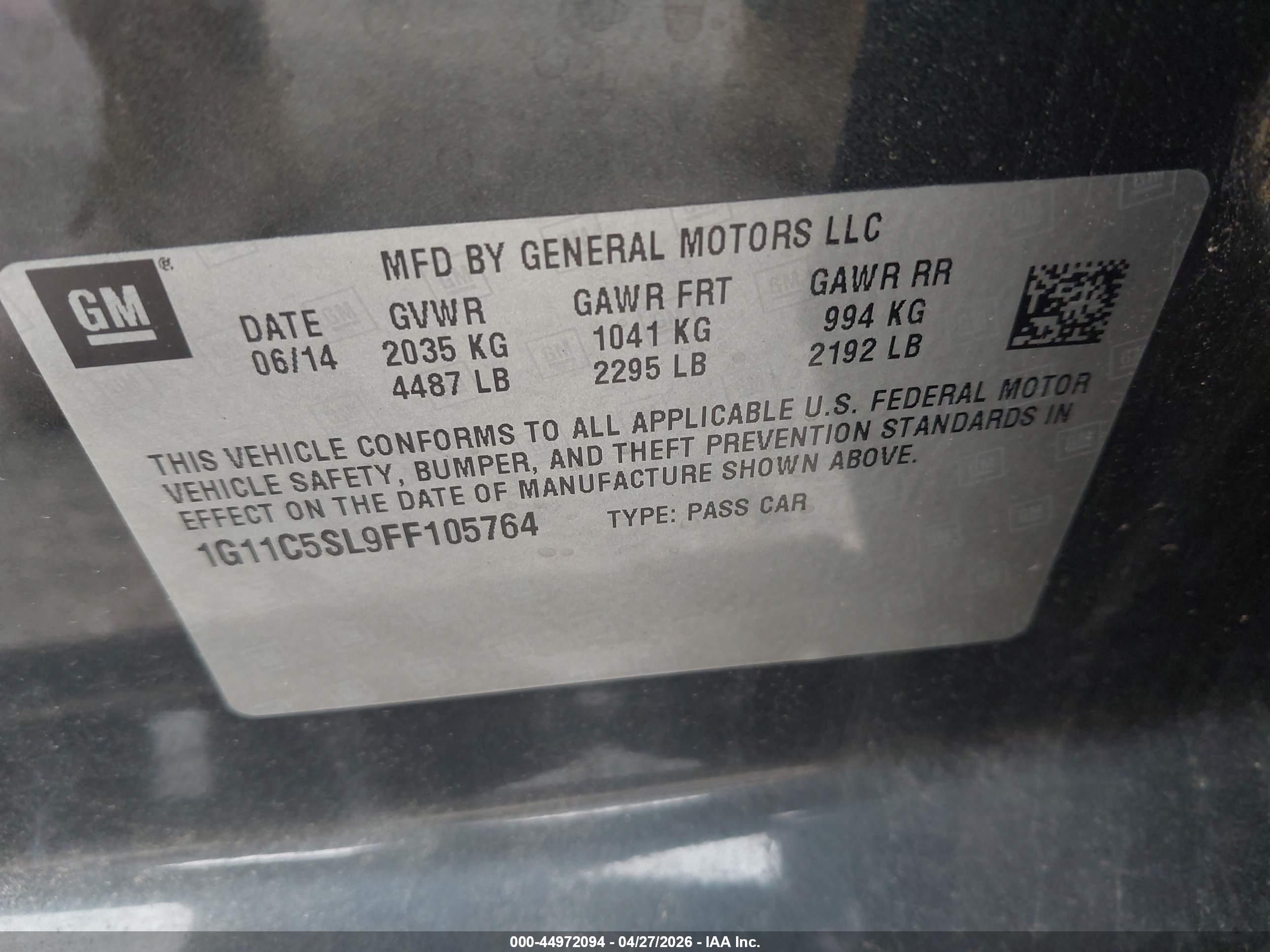 CHEVROLET MALIBU image 9