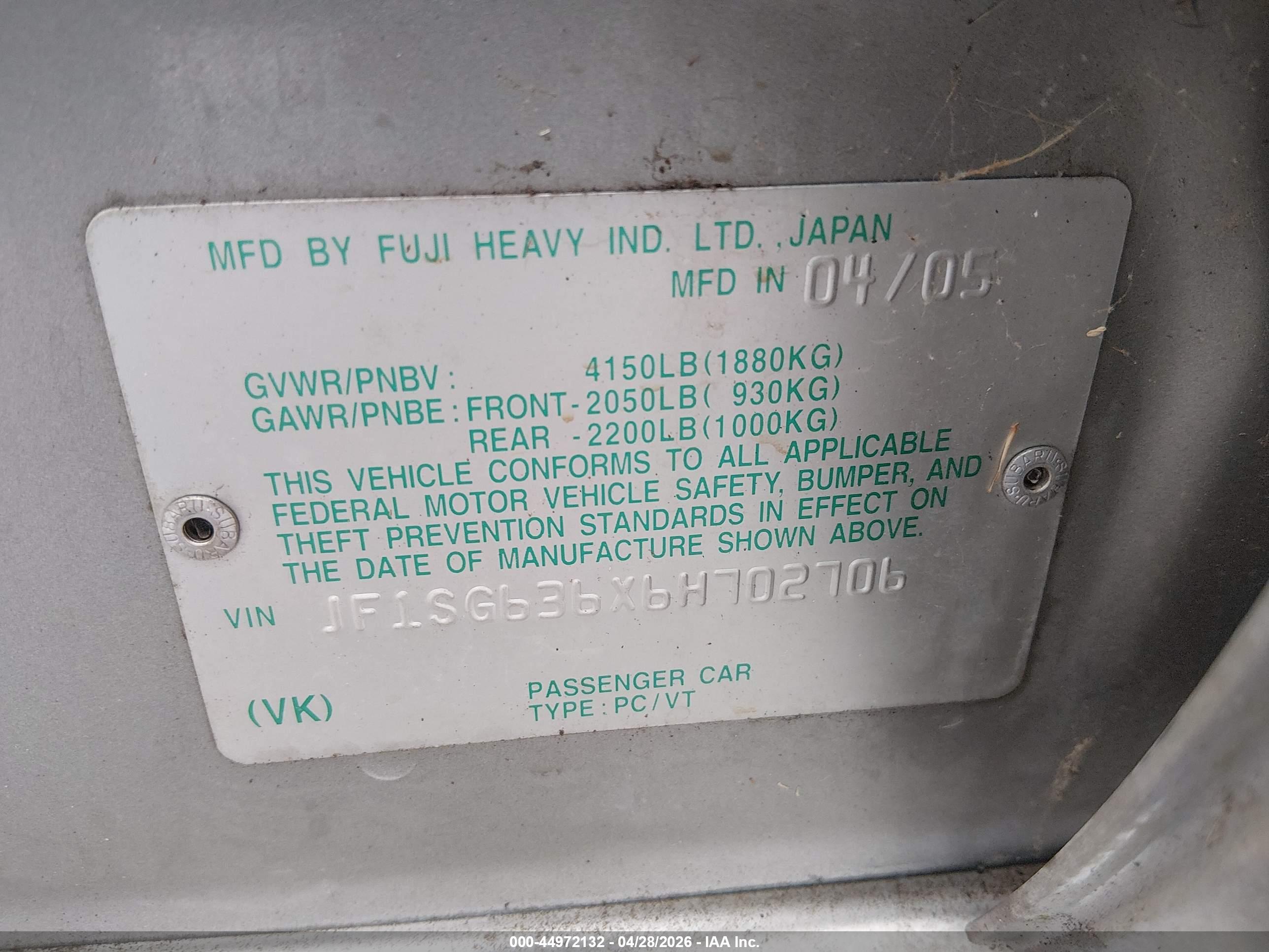 SUBARU FORESTER image 9