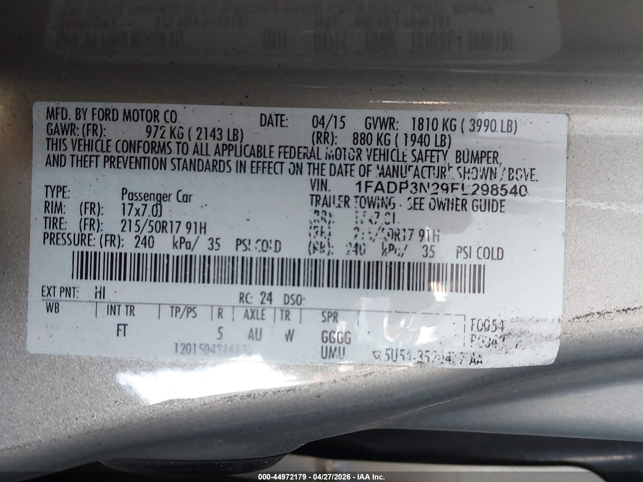 FORD FOCUS image 9