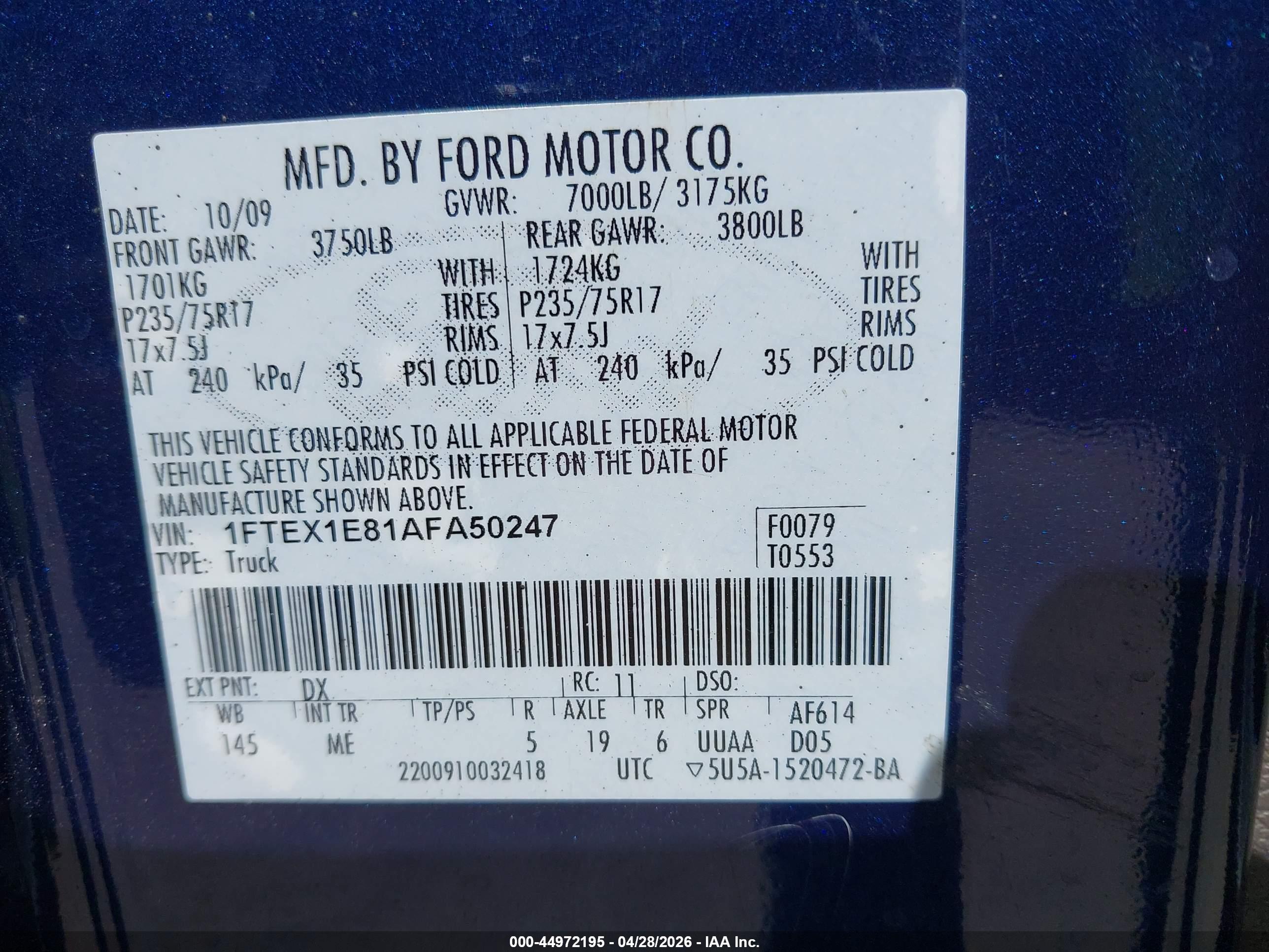 FORD F-150 image 9