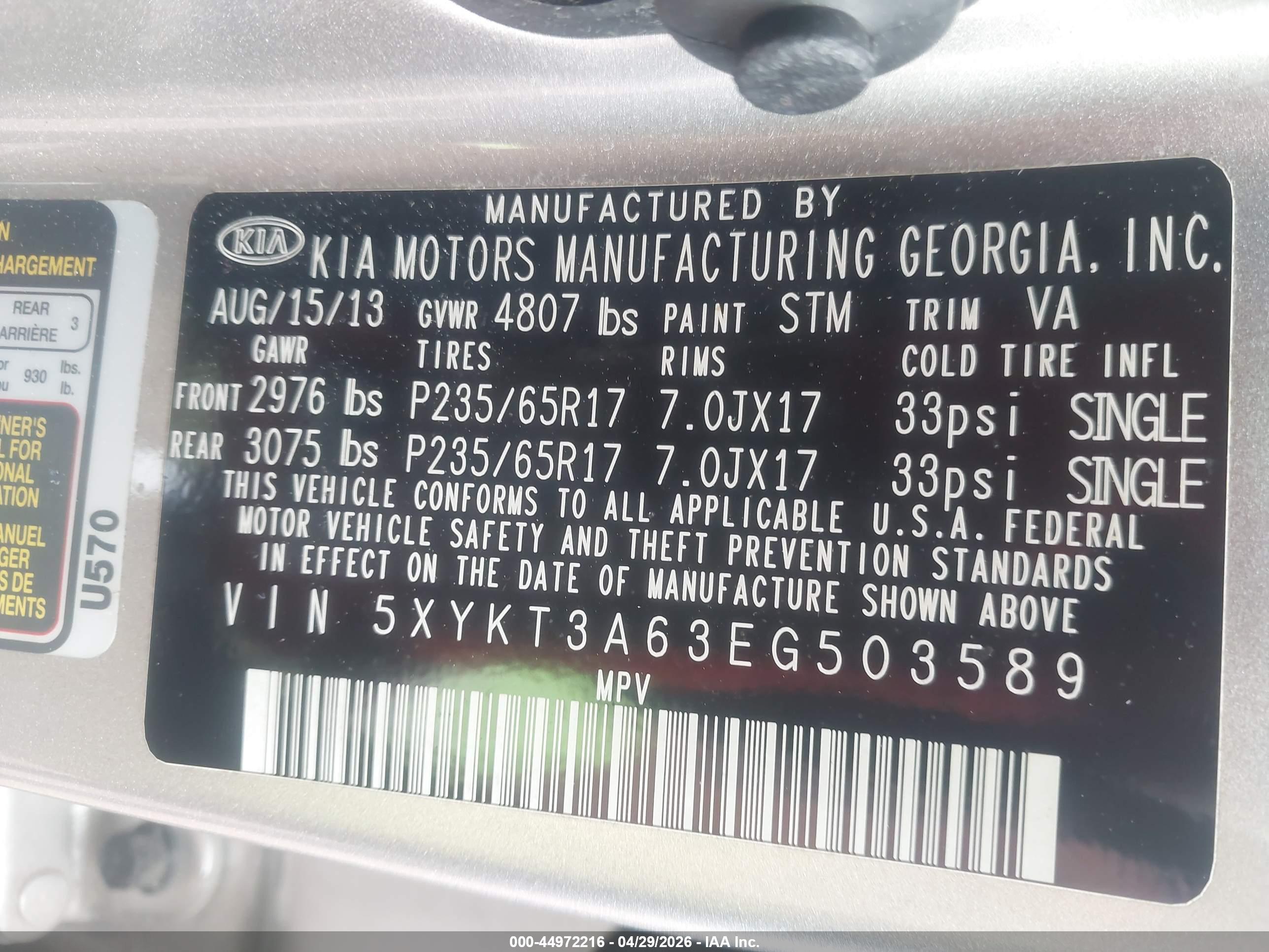 KIA SORENTO image 9
