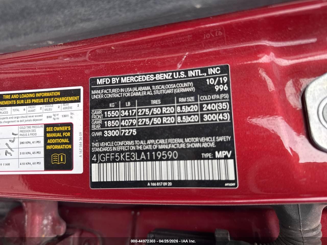 MERCEDES-BENZ GLS image 9