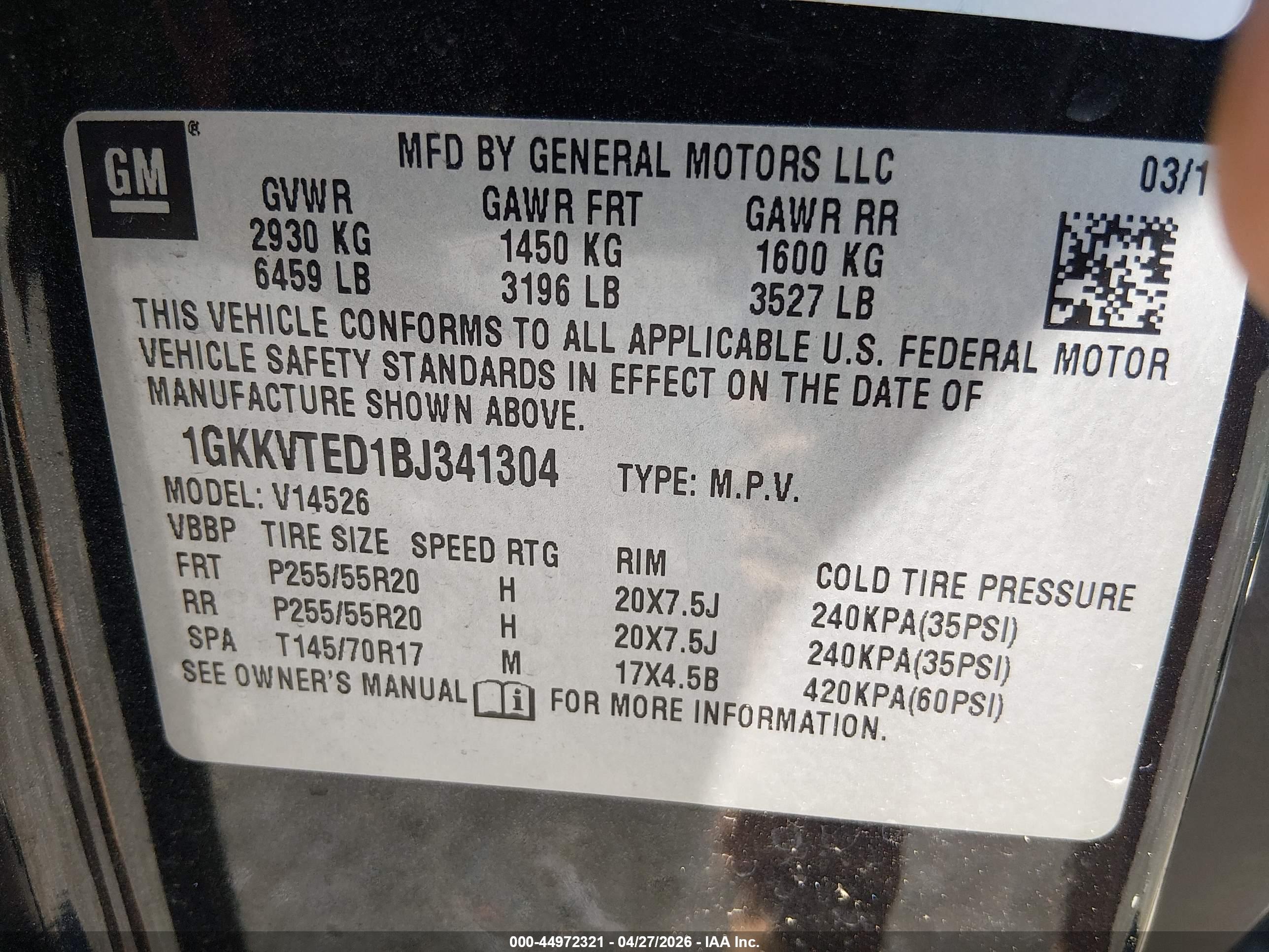 GMC ACADIA image 9