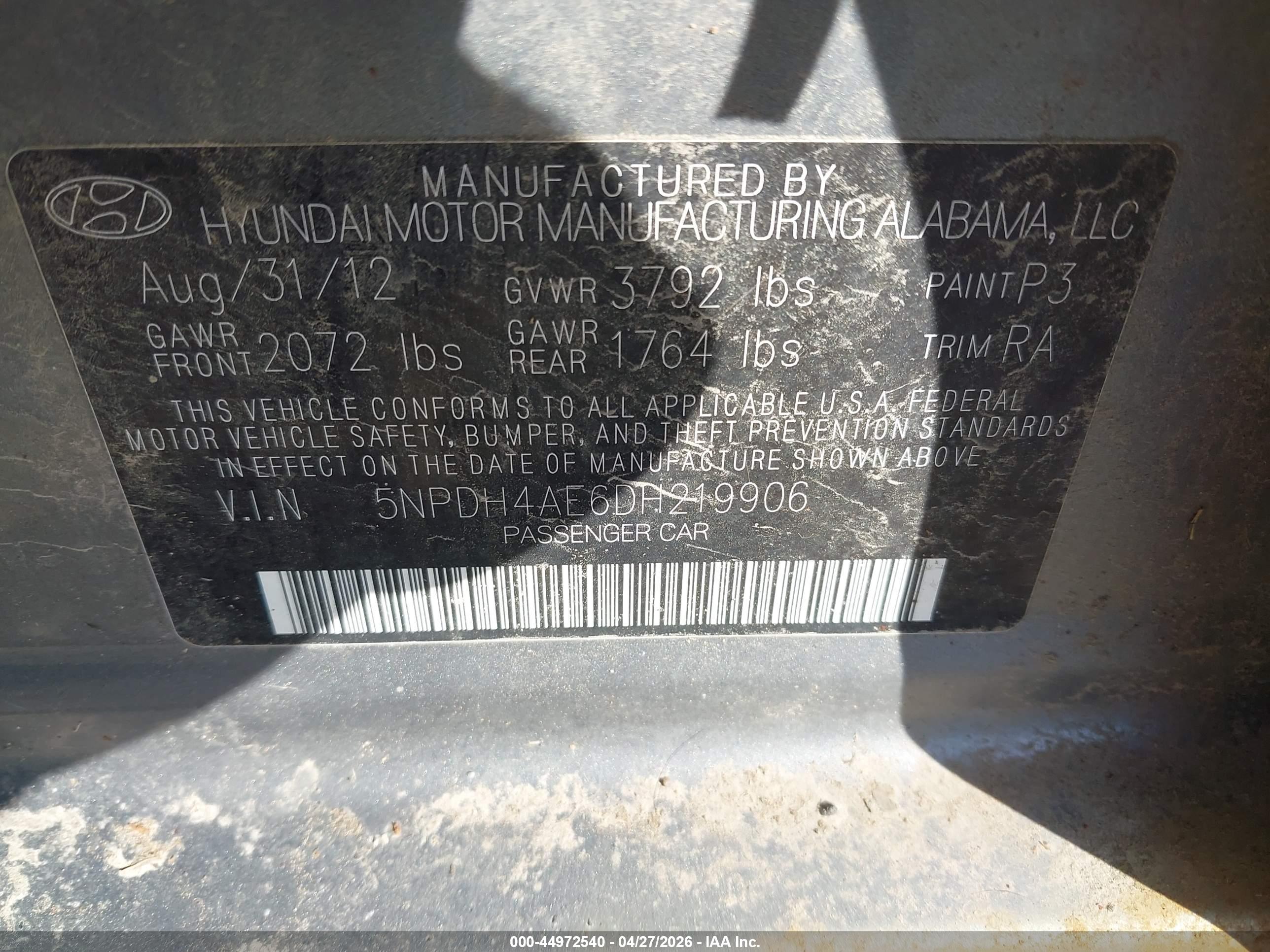 HYUNDAI ELANTRA image 9