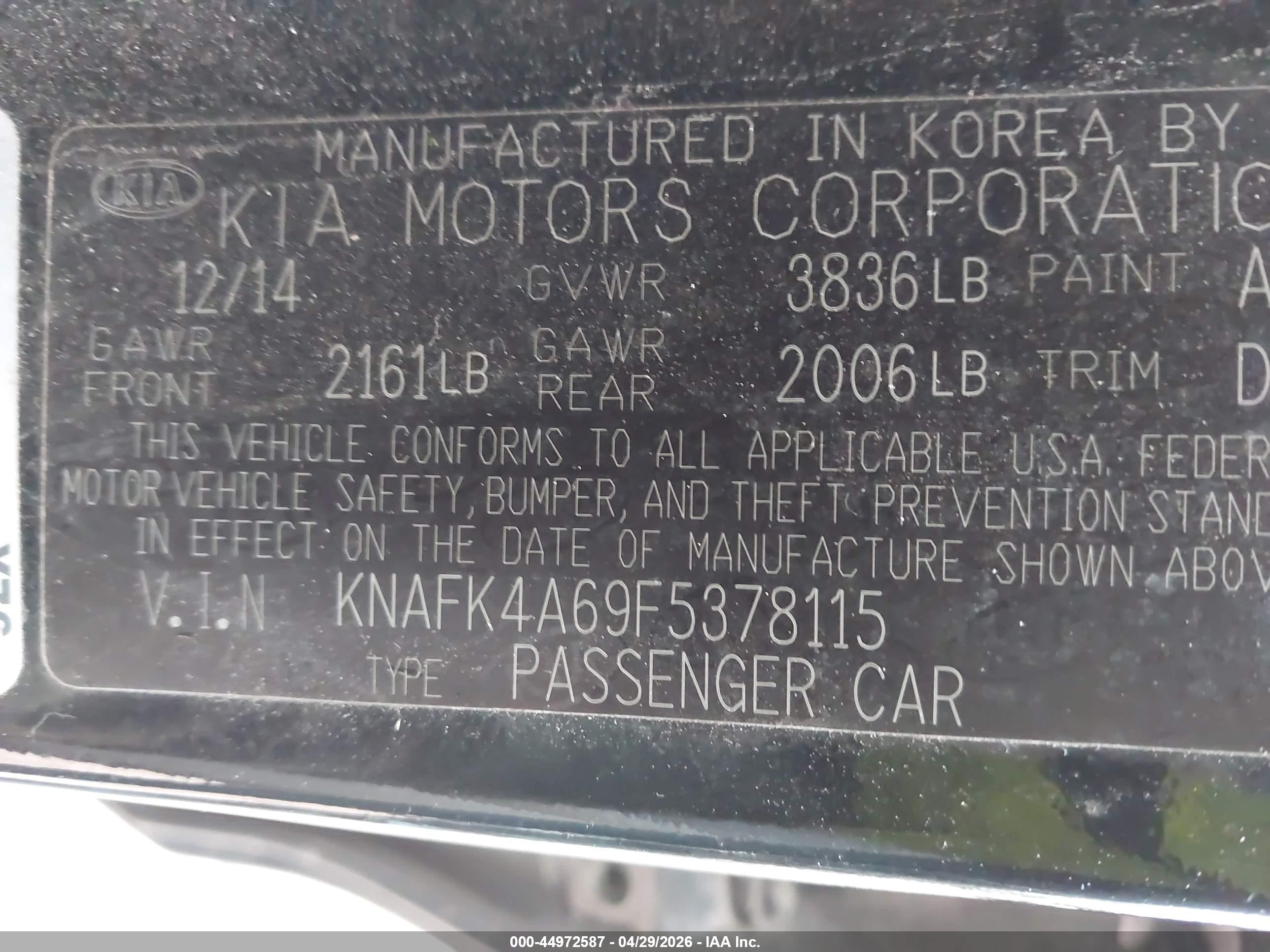KIA FORTE image 9
