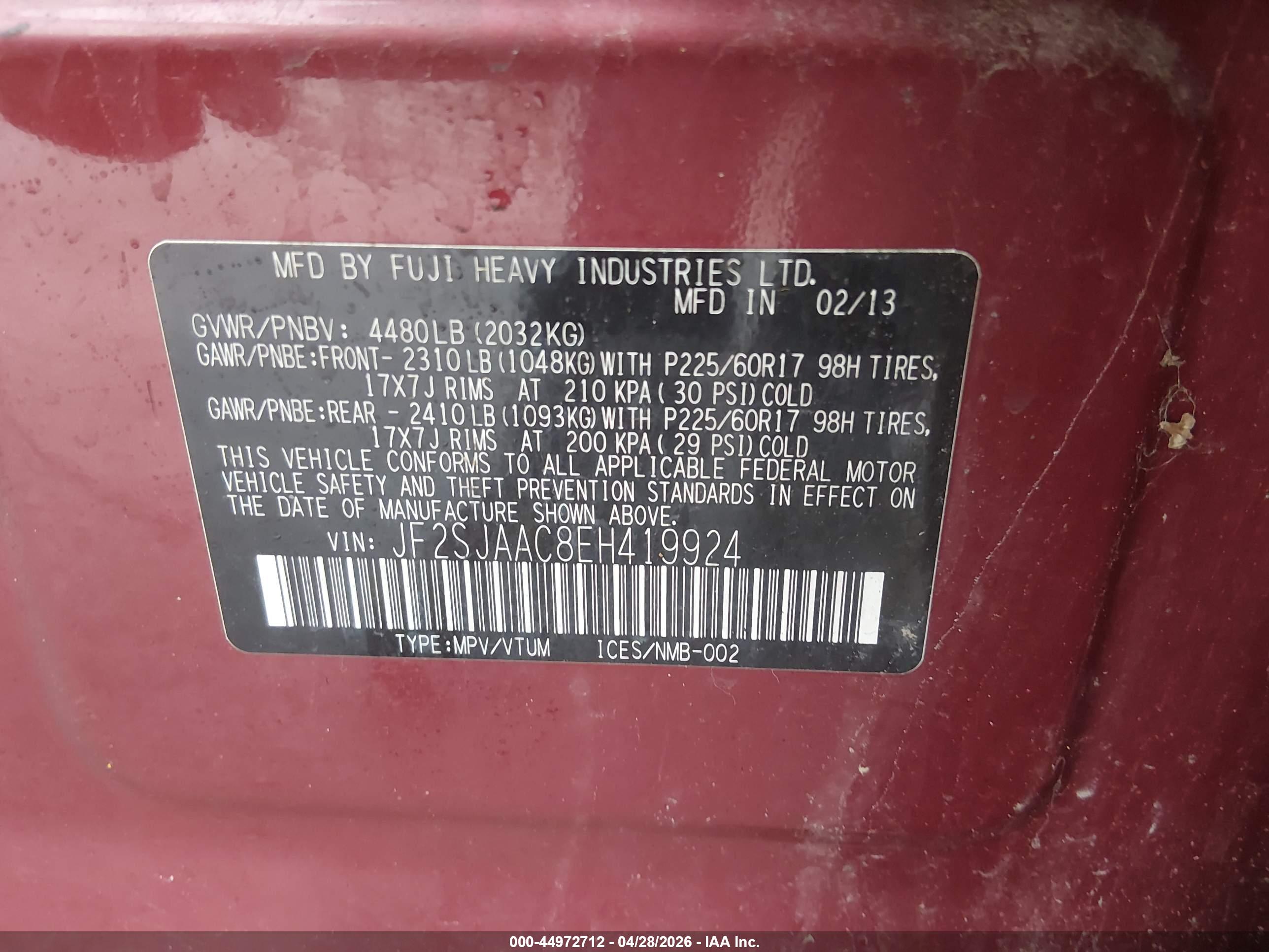 SUBARU FORESTER image 9