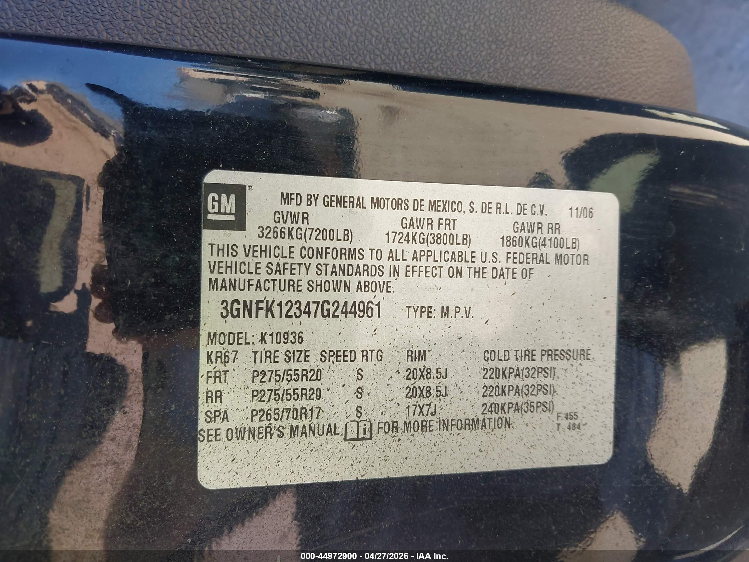 CHEVROLET AVALANCHE image 9