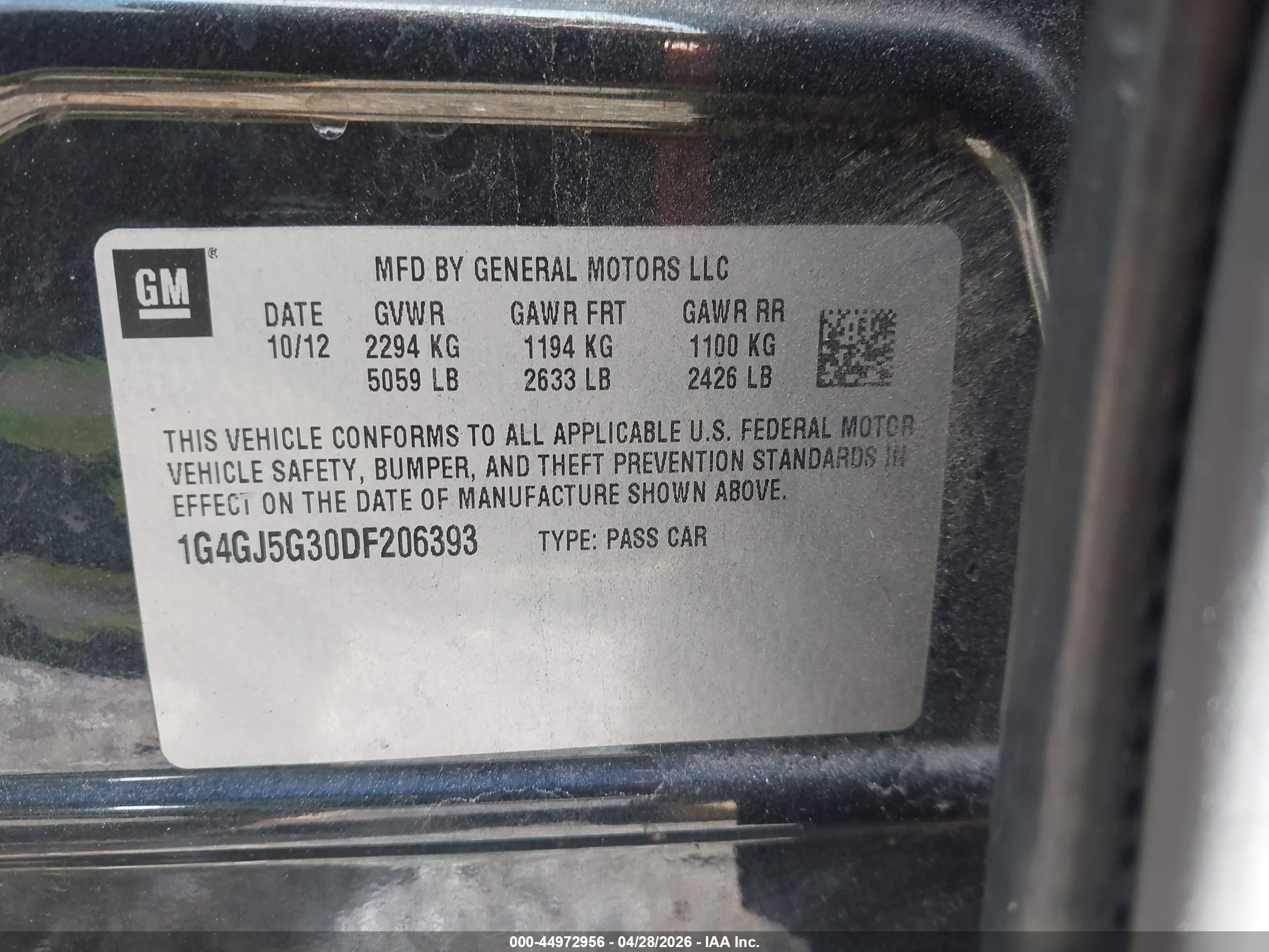 BUICK LACROSSE image 9