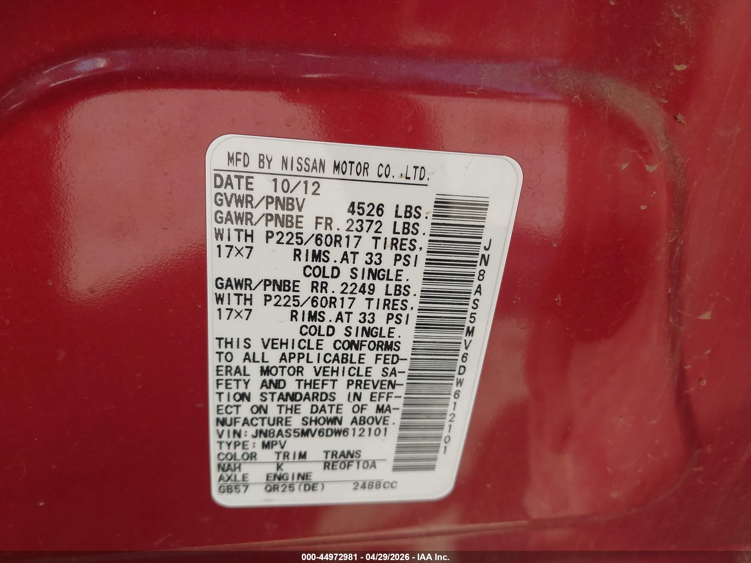 NISSAN ROGUE image 9