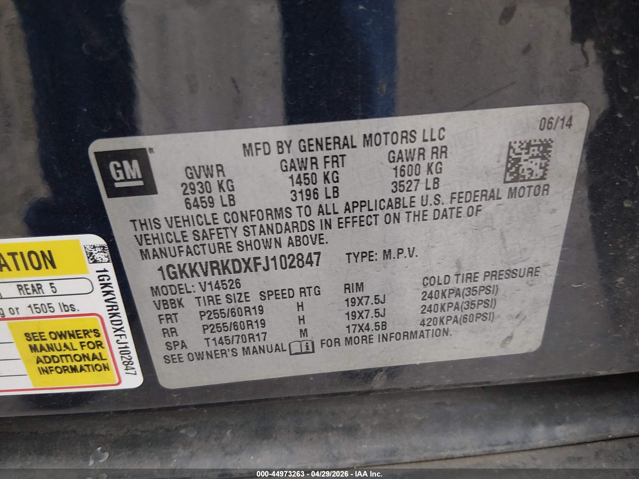 GMC ACADIA image 9
