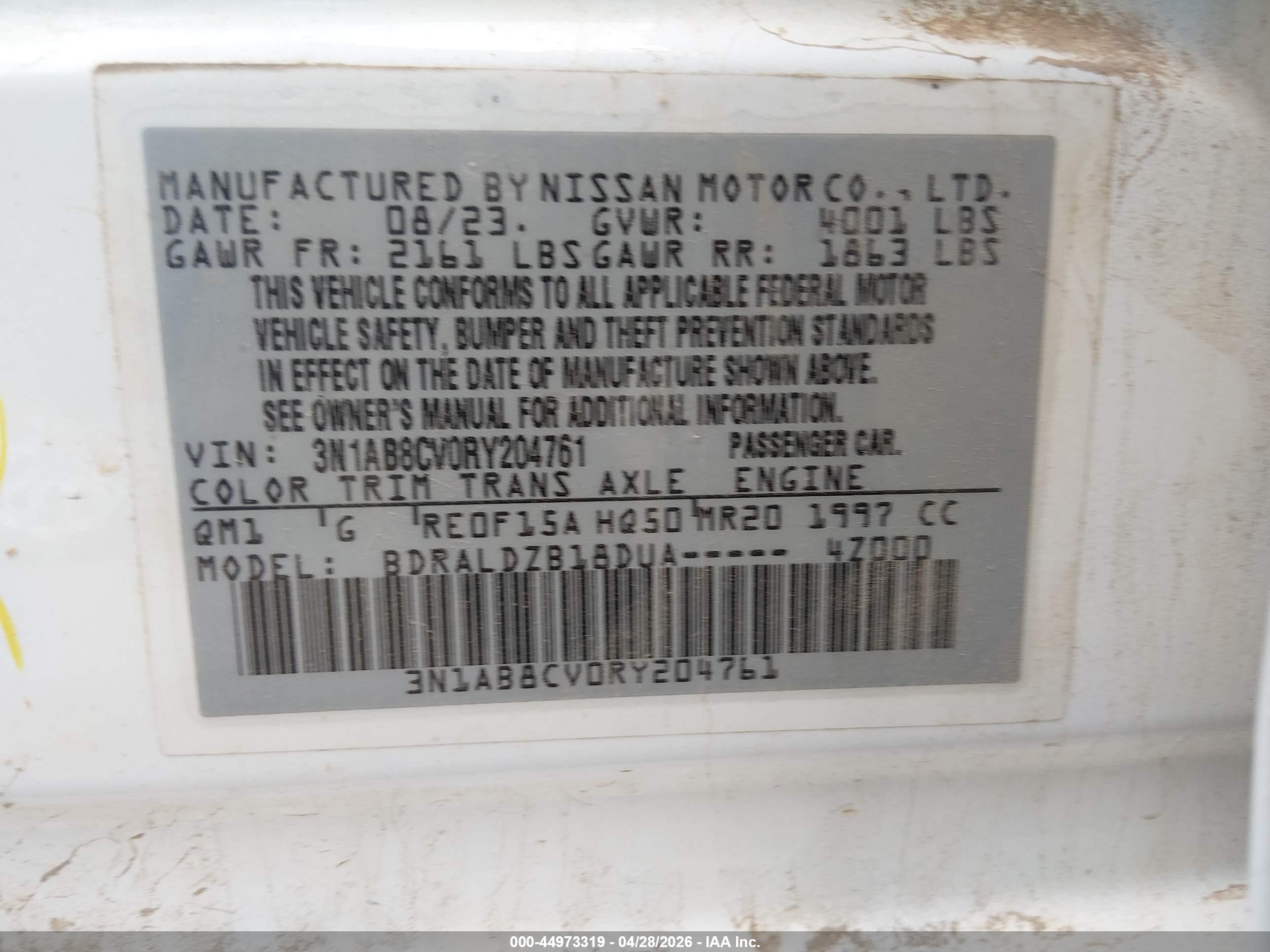 NISSAN SENTRA image 9