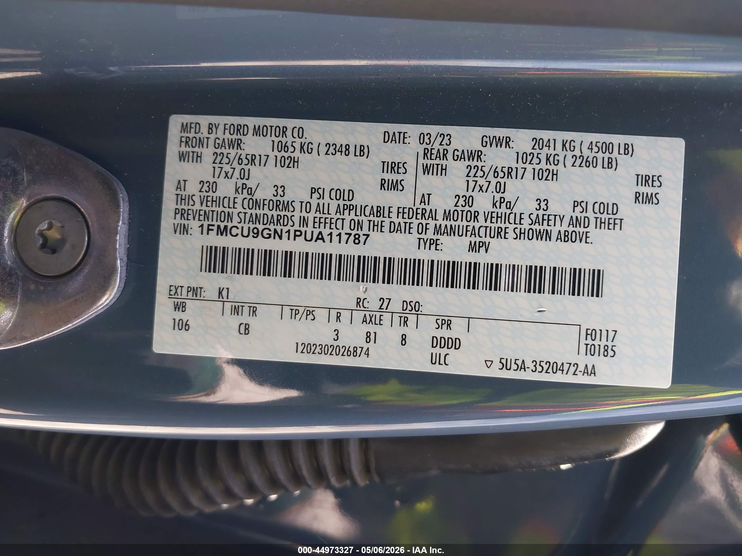 FORD ESCAPE image 9