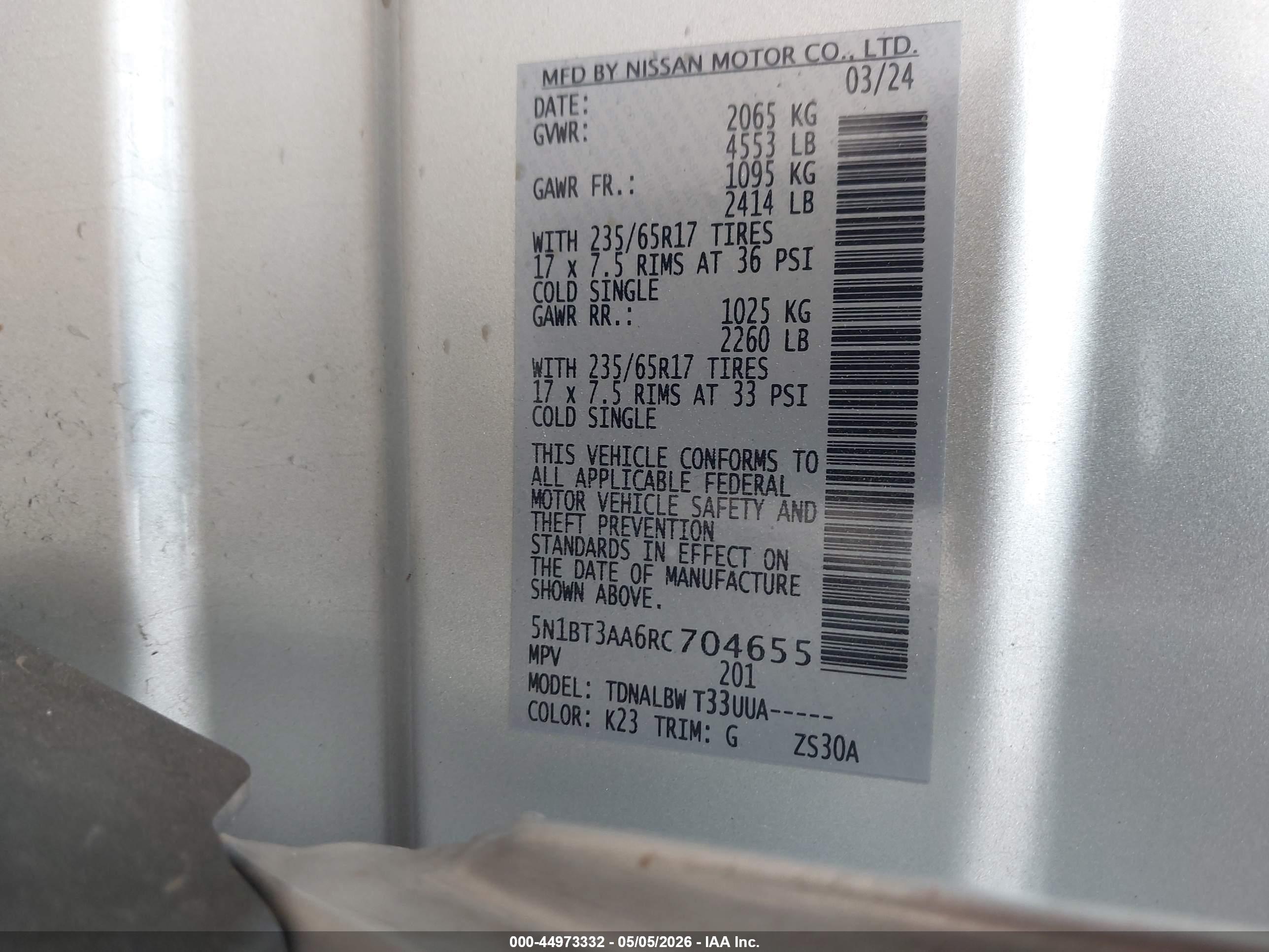 NISSAN ROGUE image 9