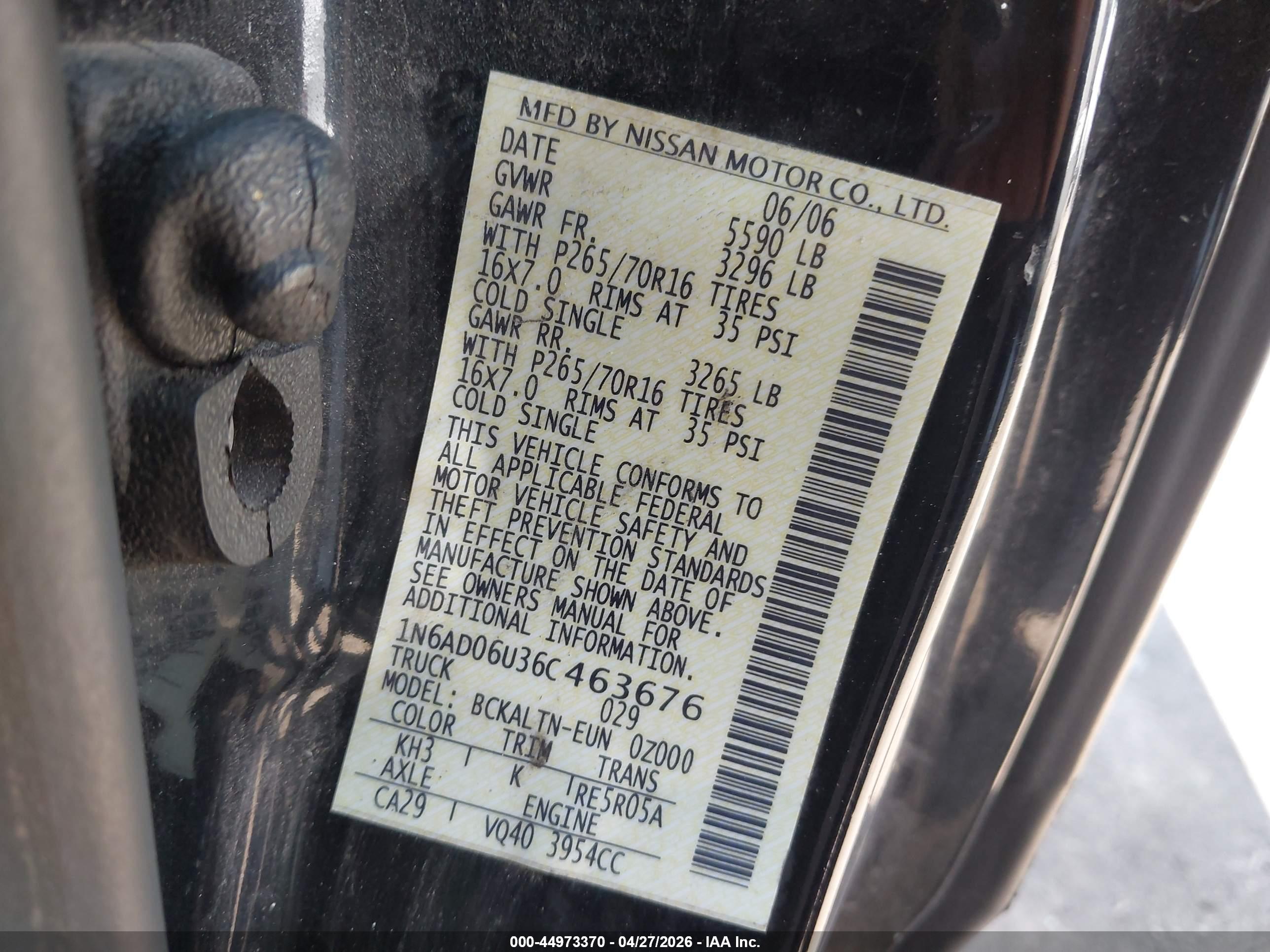NISSAN FRONTIER image 9
