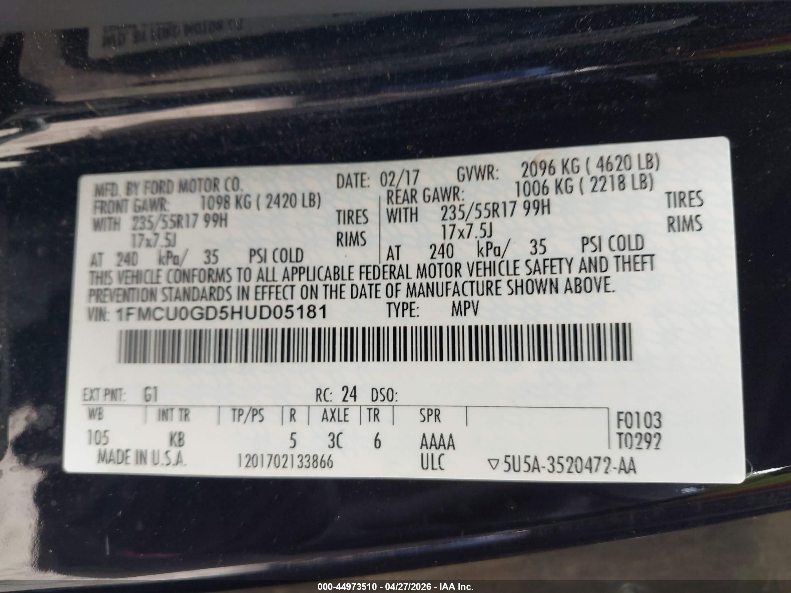 FORD ESCAPE image 9