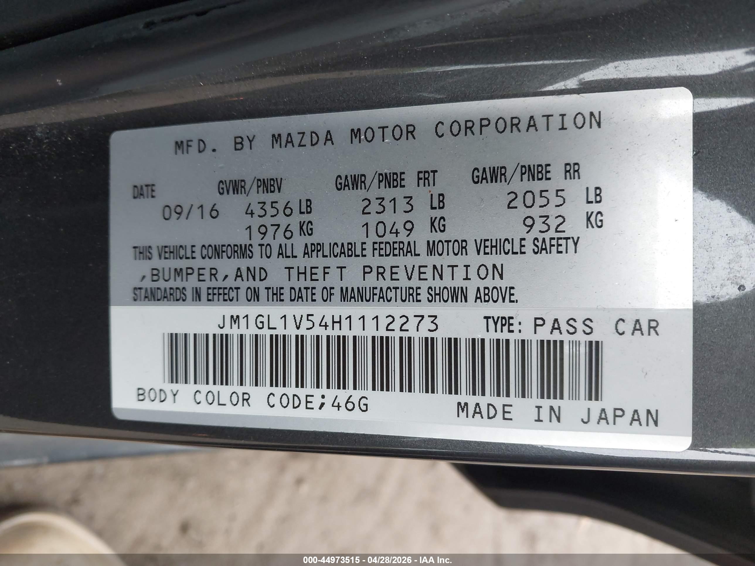 MAZDA MAZDA6 image 9
