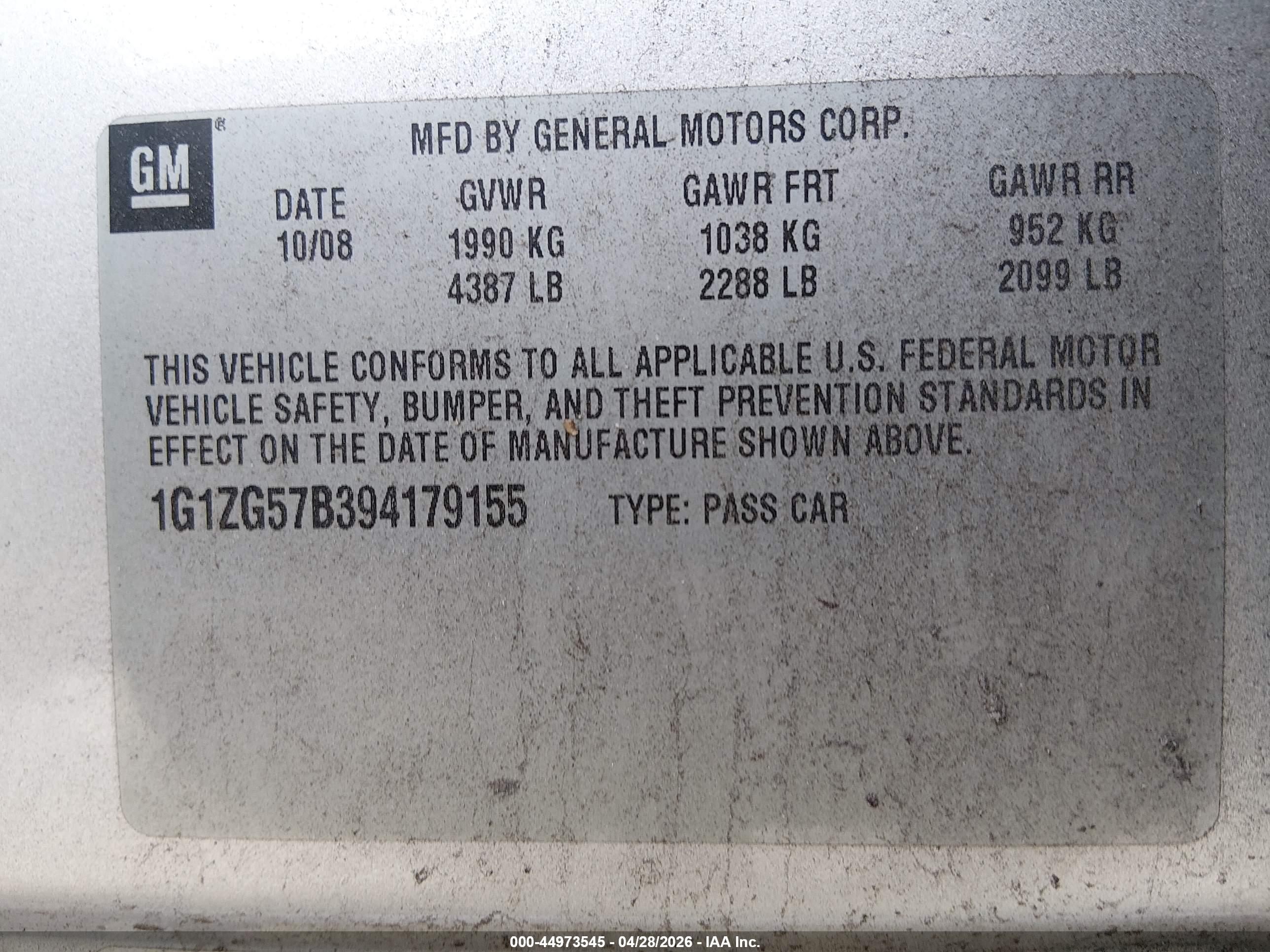 CHEVROLET MALIBU image 9