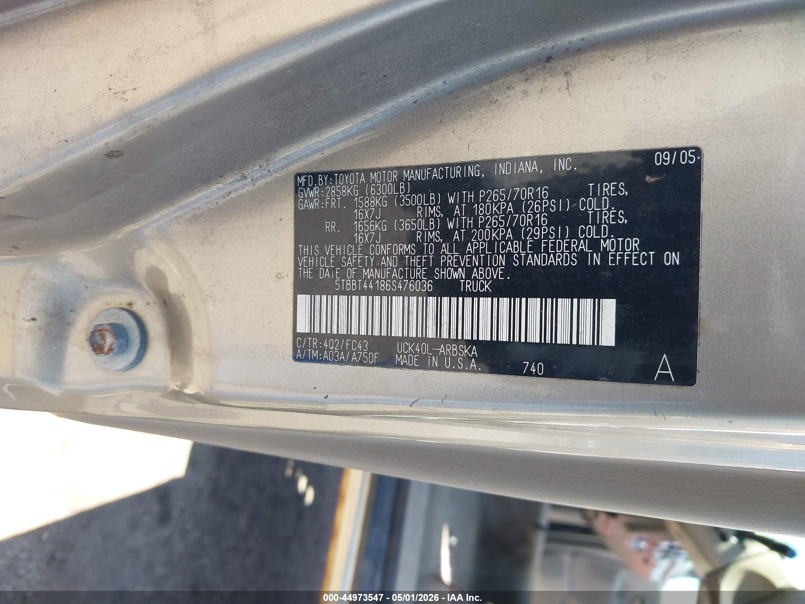 TOYOTA TUNDRA image 9
