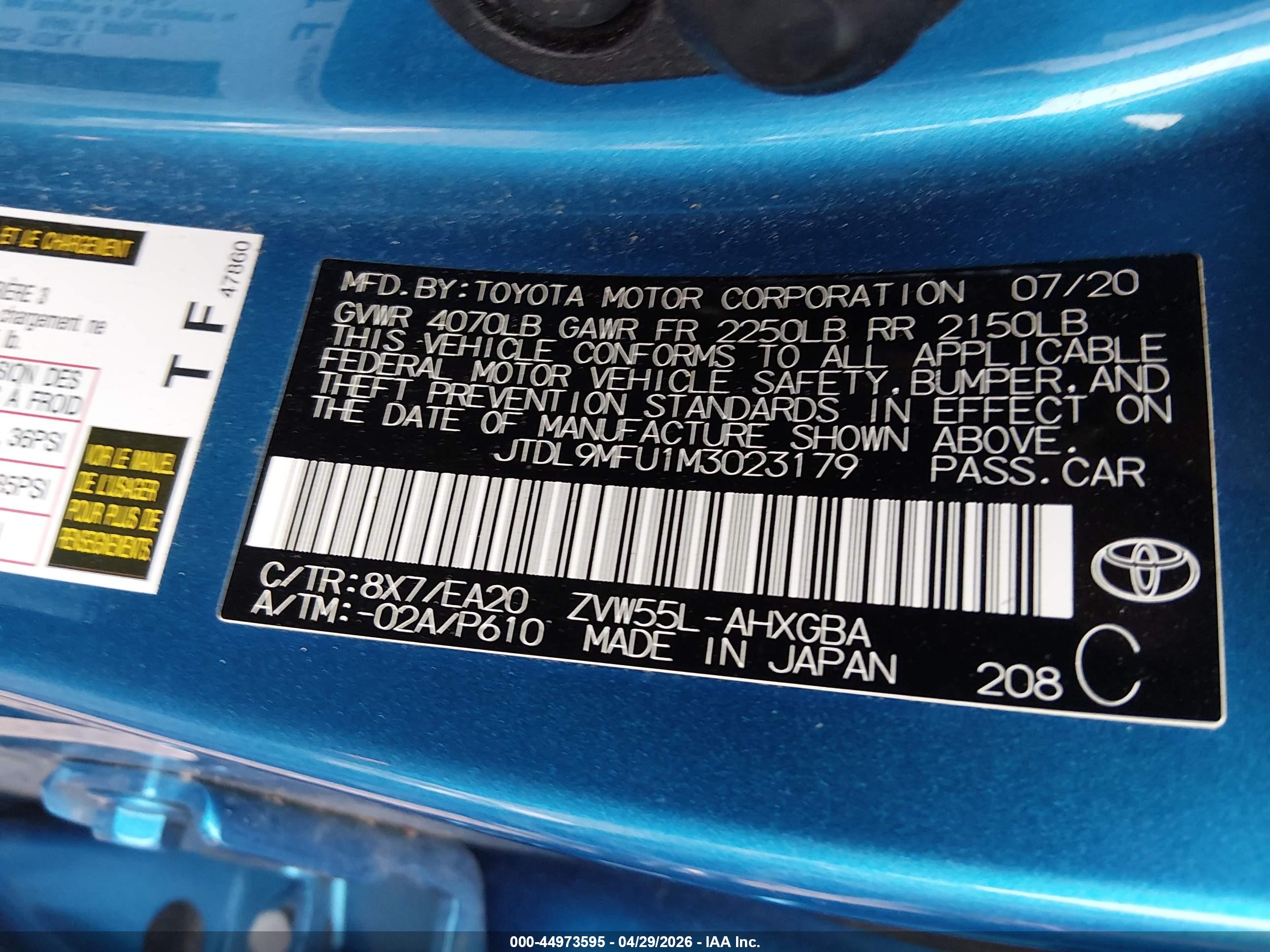 TOYOTA PRIUS image 9