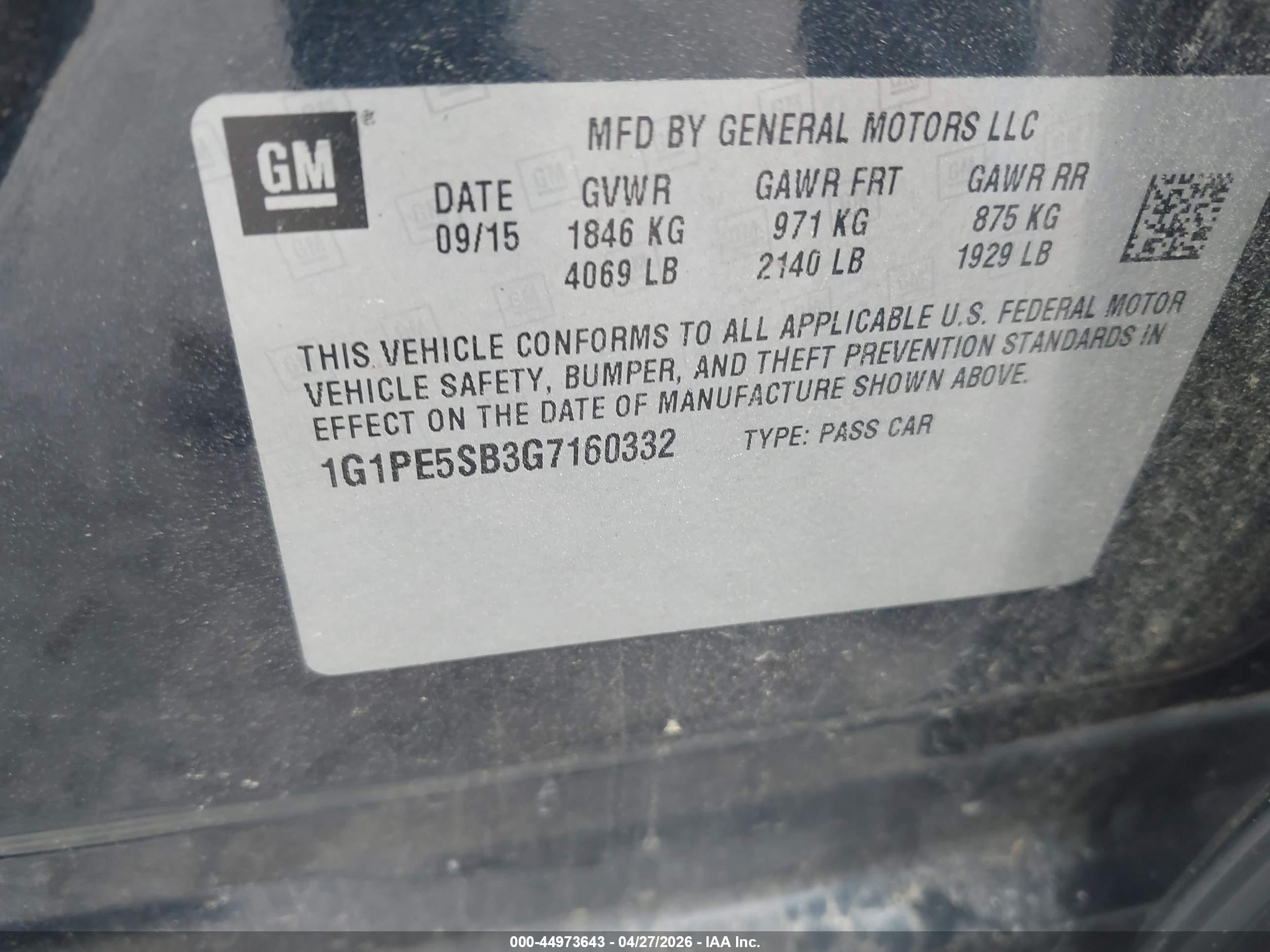 CHEVROLET CRUZE image 9