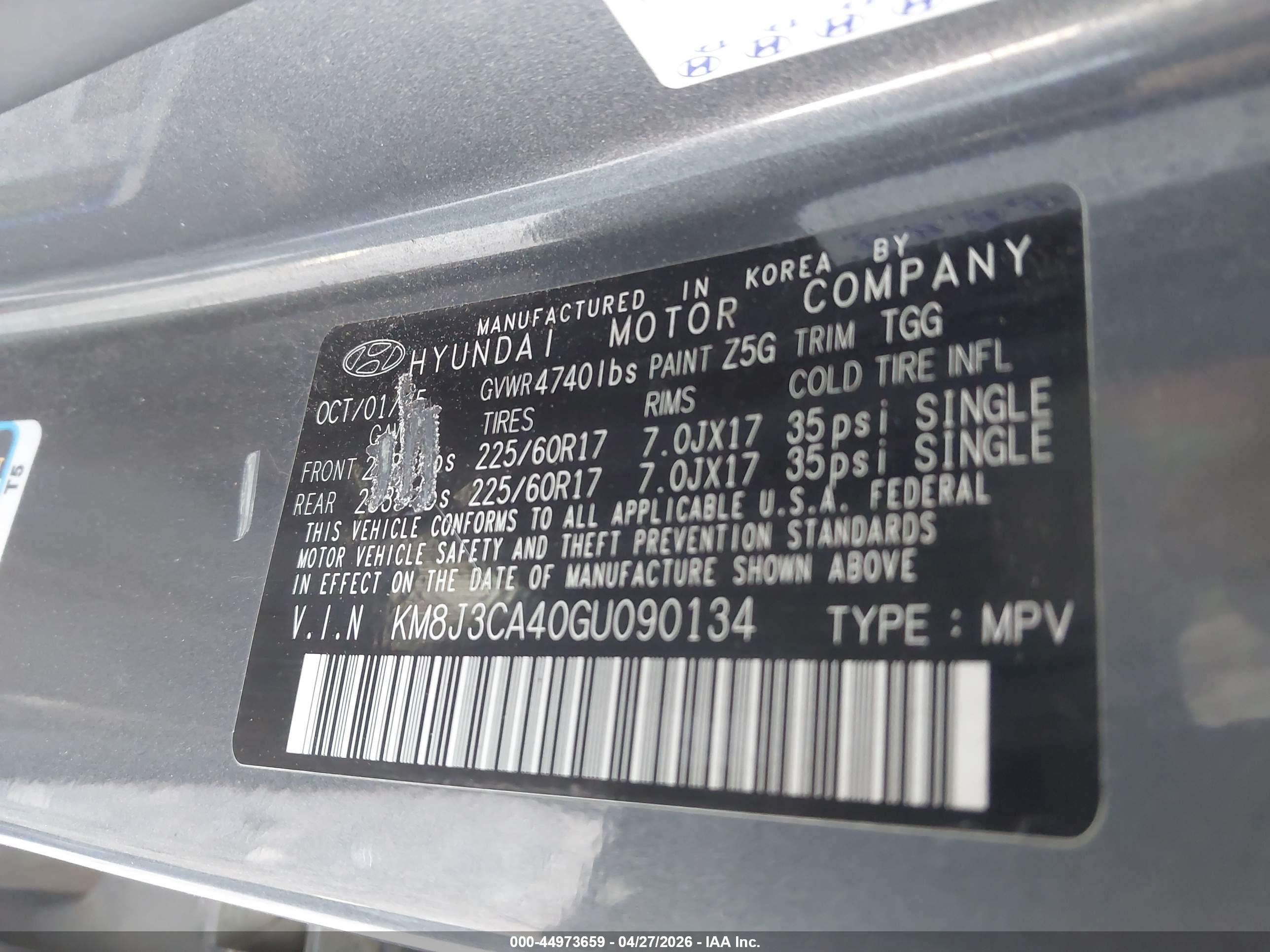 HYUNDAI TUCSON image 9