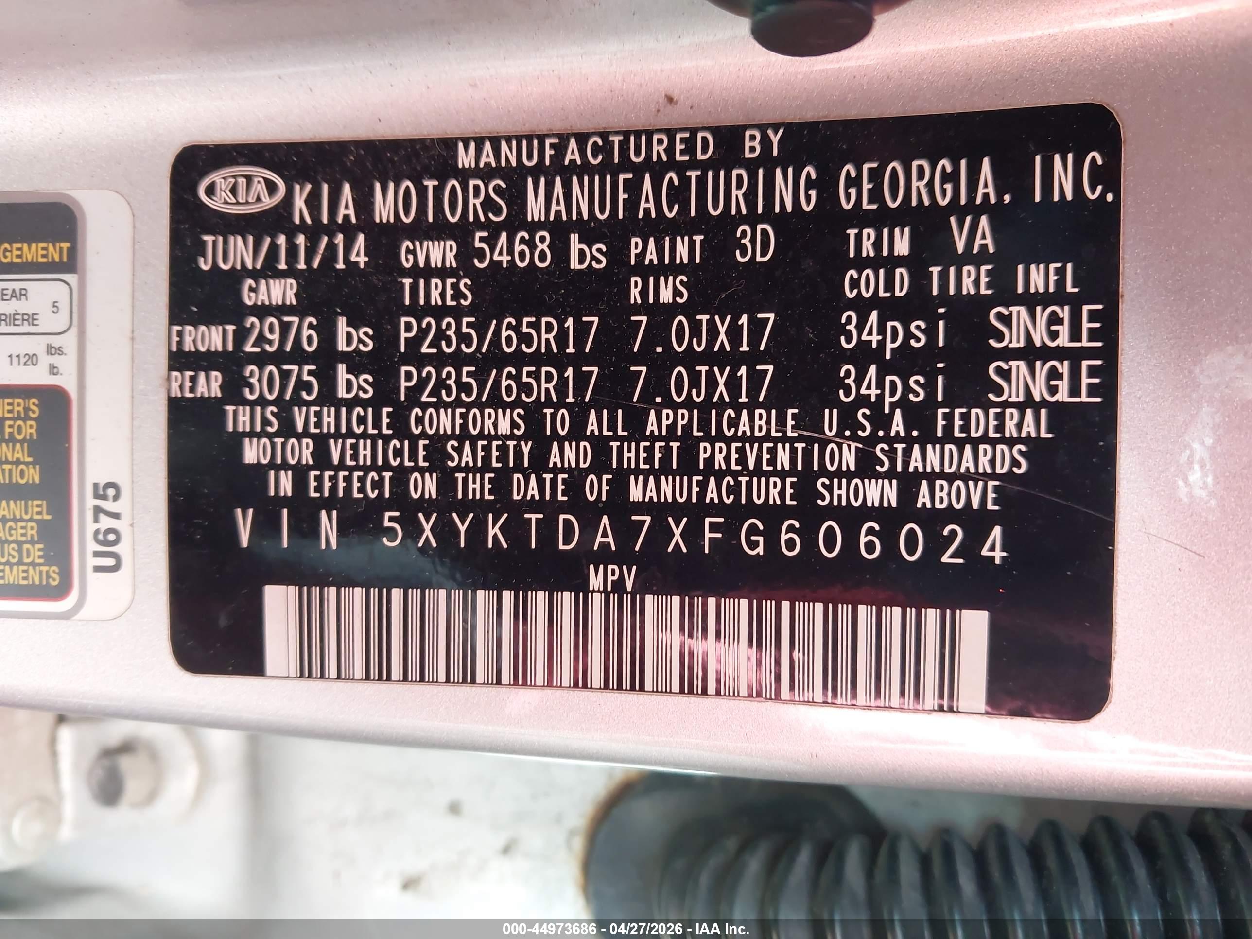 KIA SORENTO image 9