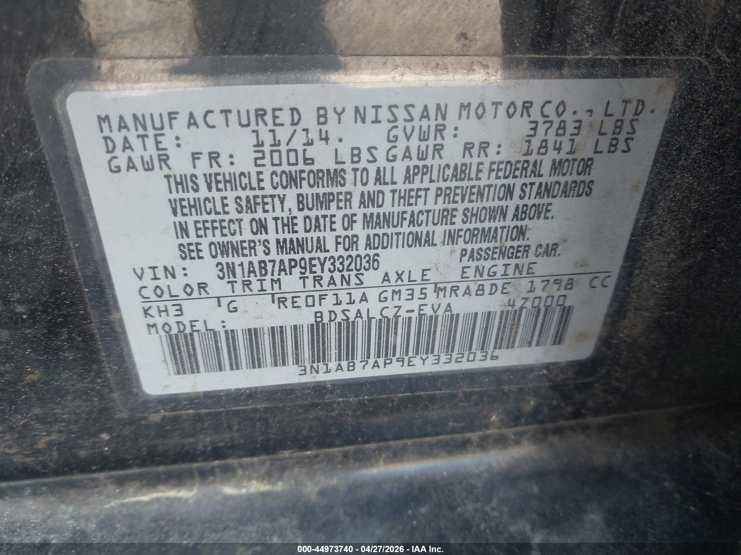 NISSAN SENTRA image 9