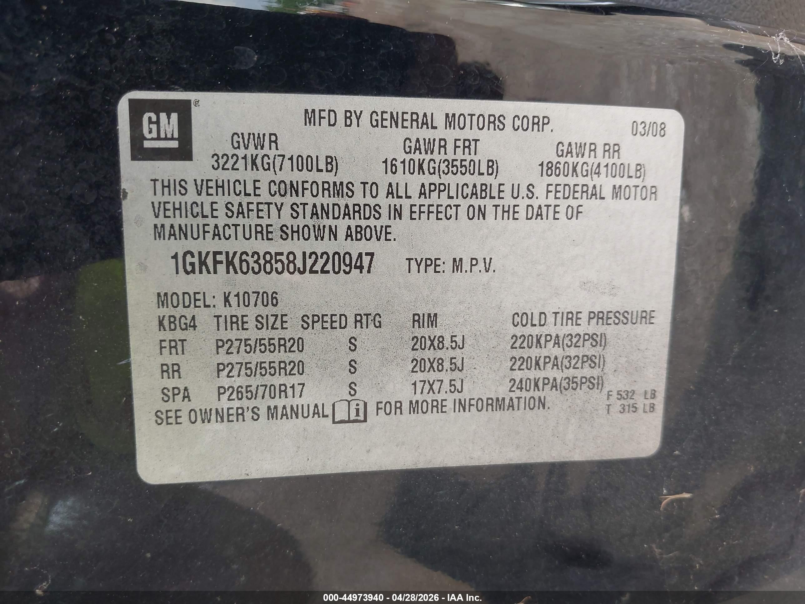 GMC YUKON image 9