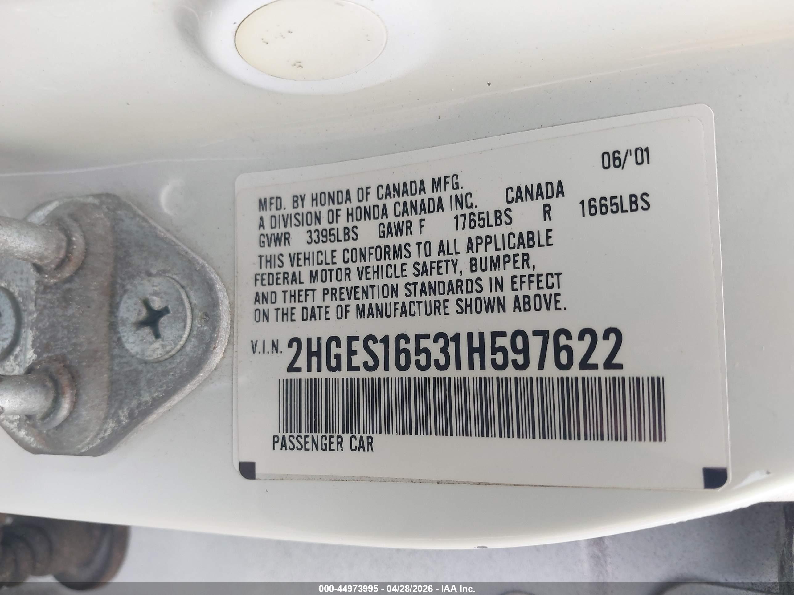 HONDA CIVIC image 9