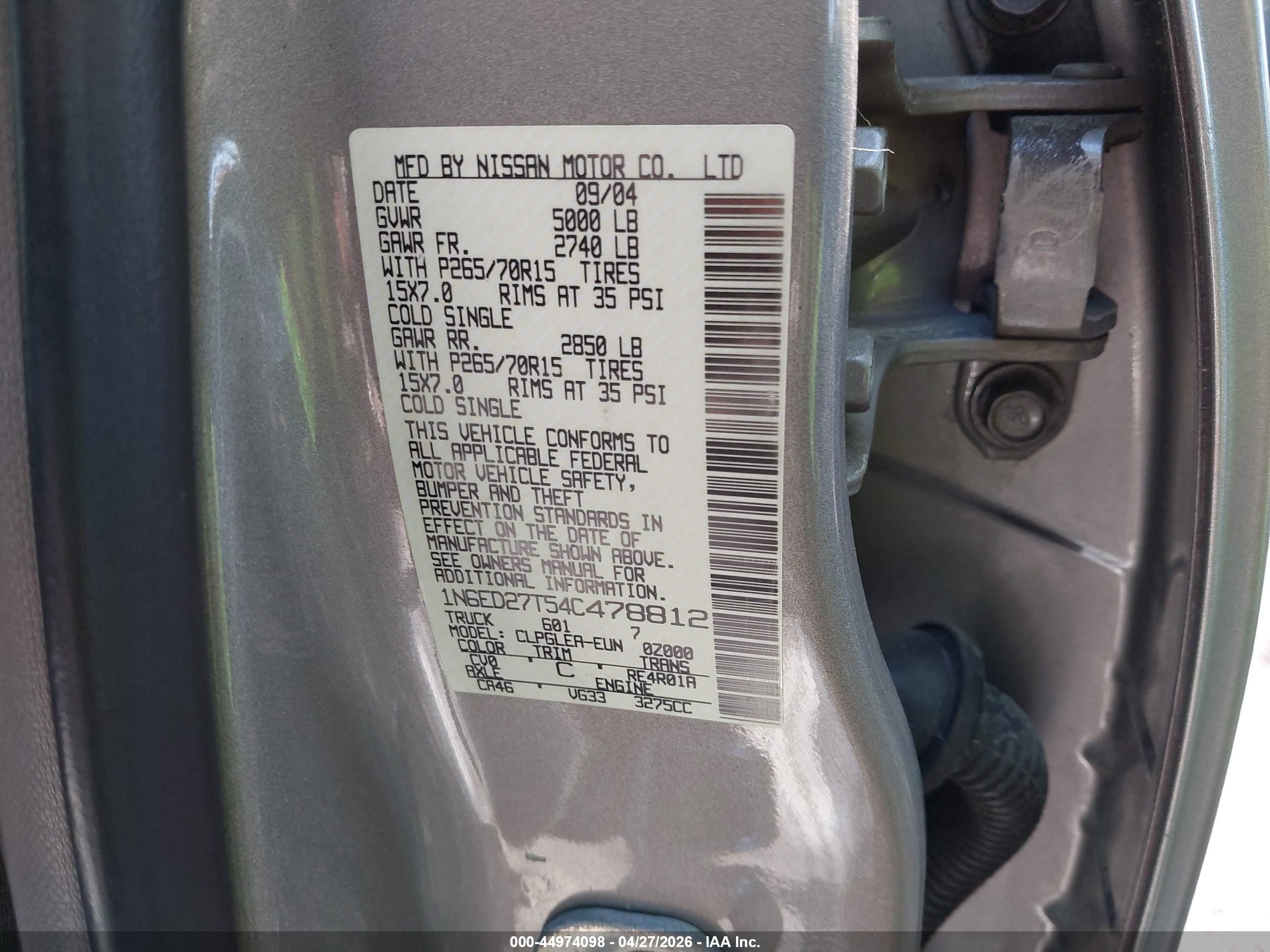 NISSAN FRONTIER image 9