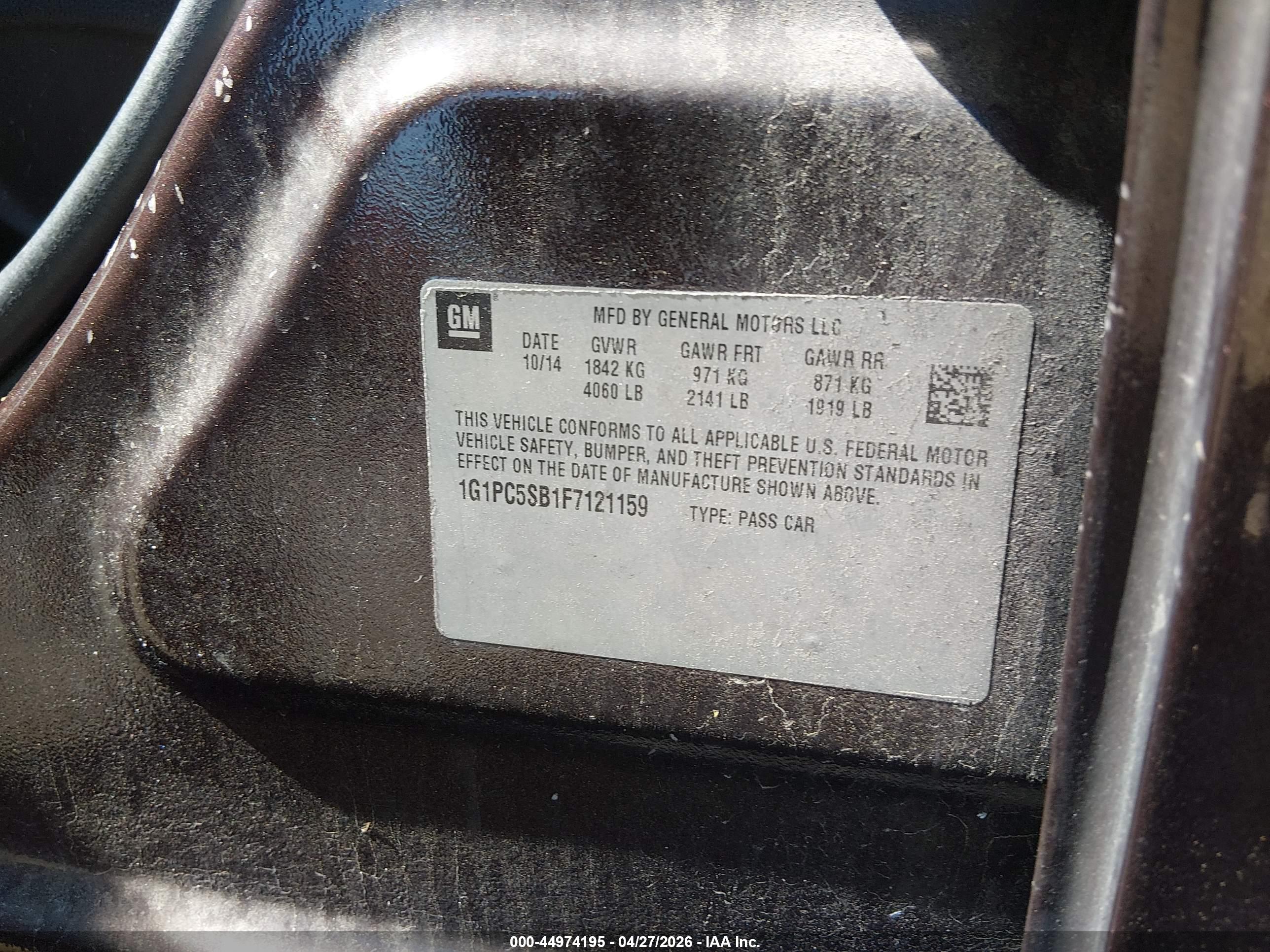 CHEVROLET CRUZE image 9