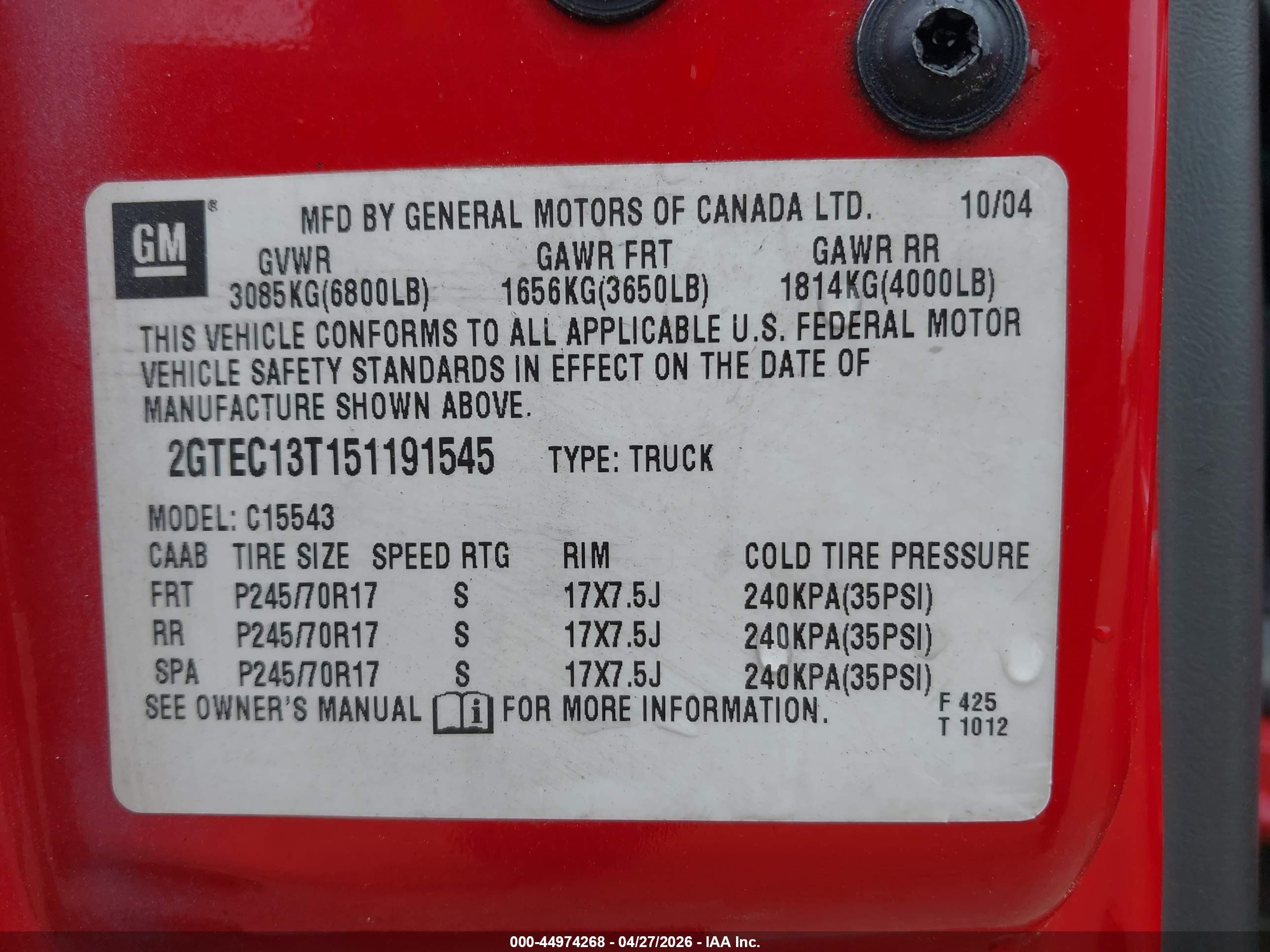 GMC SIERRA image 9