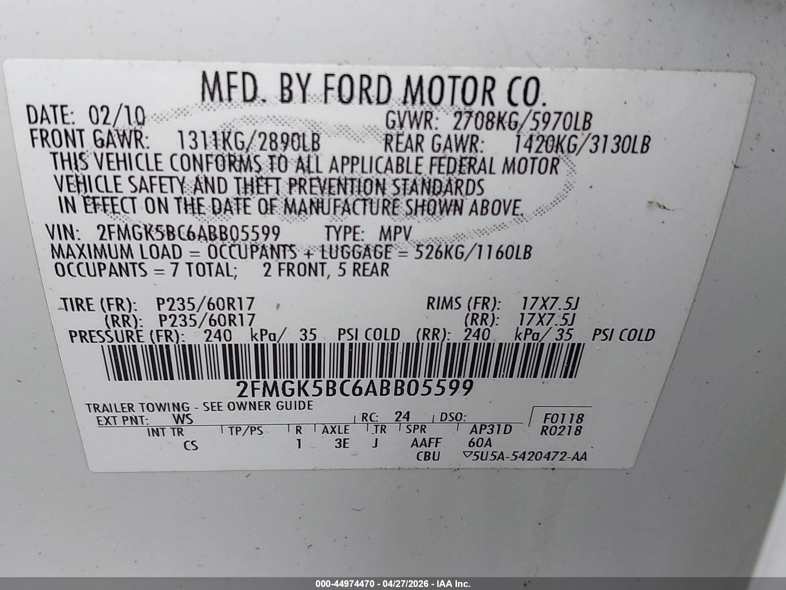 FORD FLEX image 9