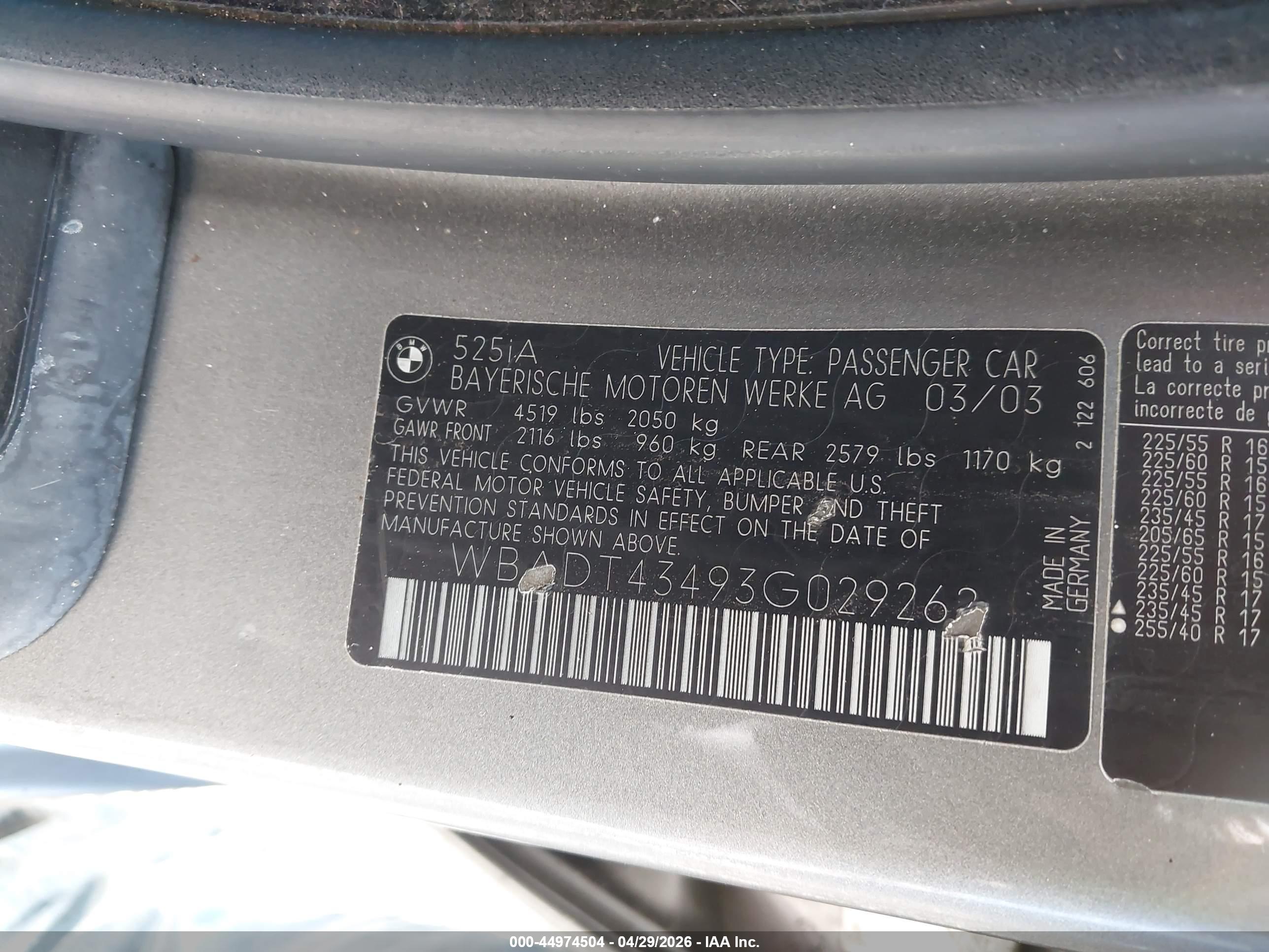 BMW 525IA image 9