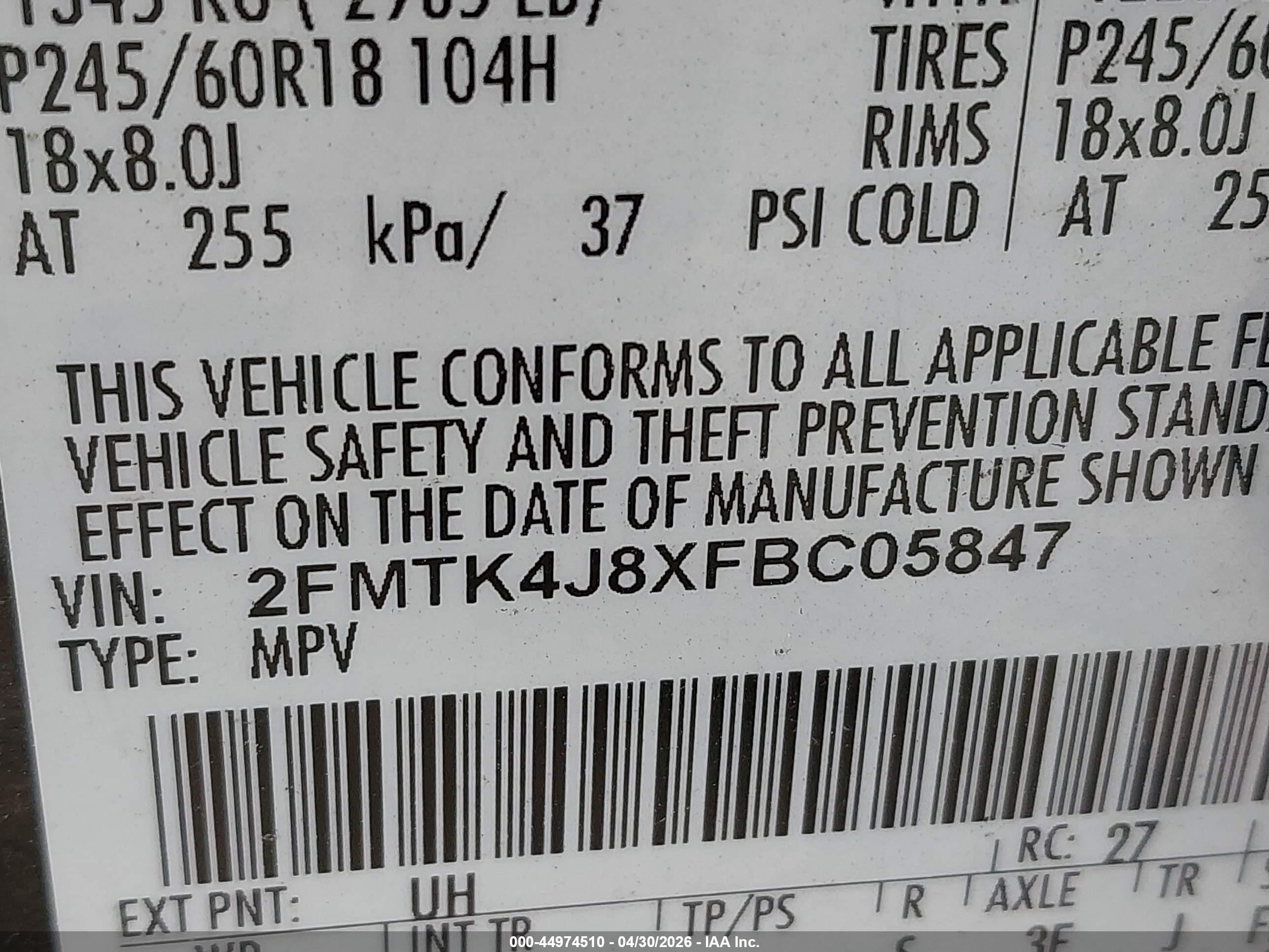 FORD EDGE image 9