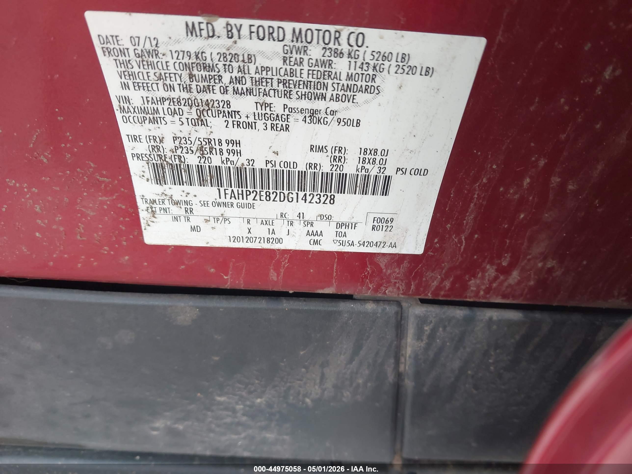 FORD TAURUS image 9
