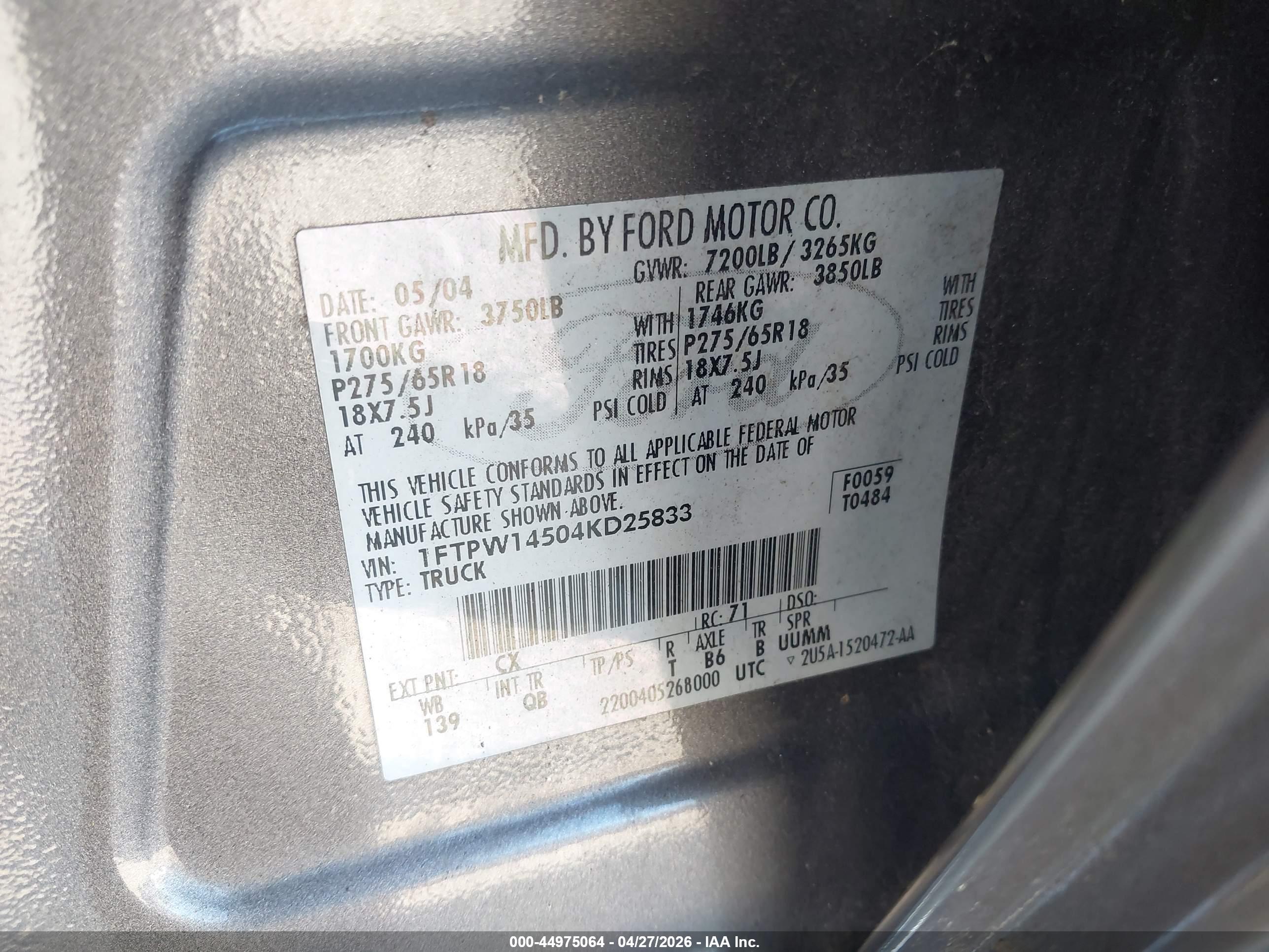 FORD F-150 image 9