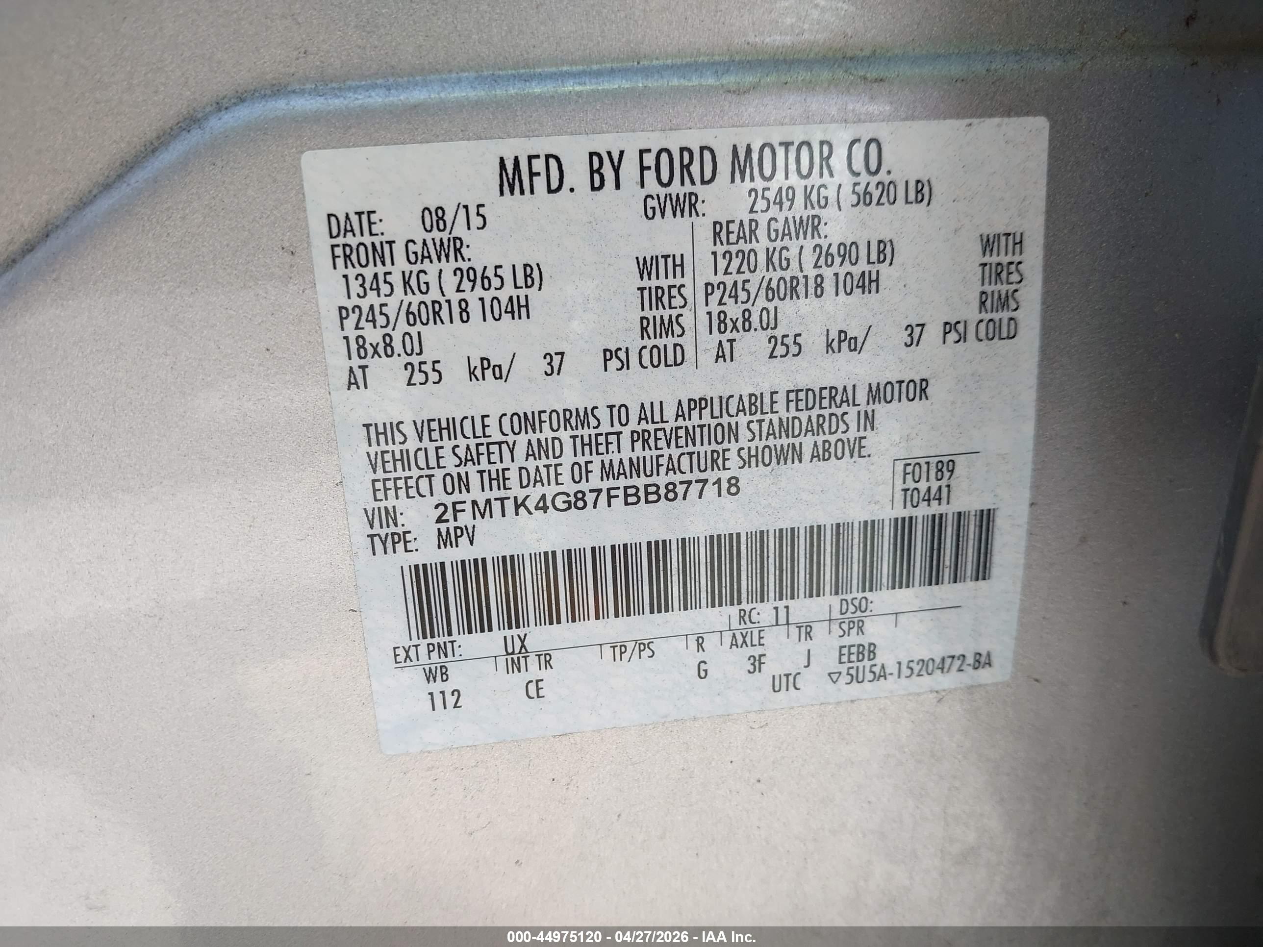FORD EDGE image 9