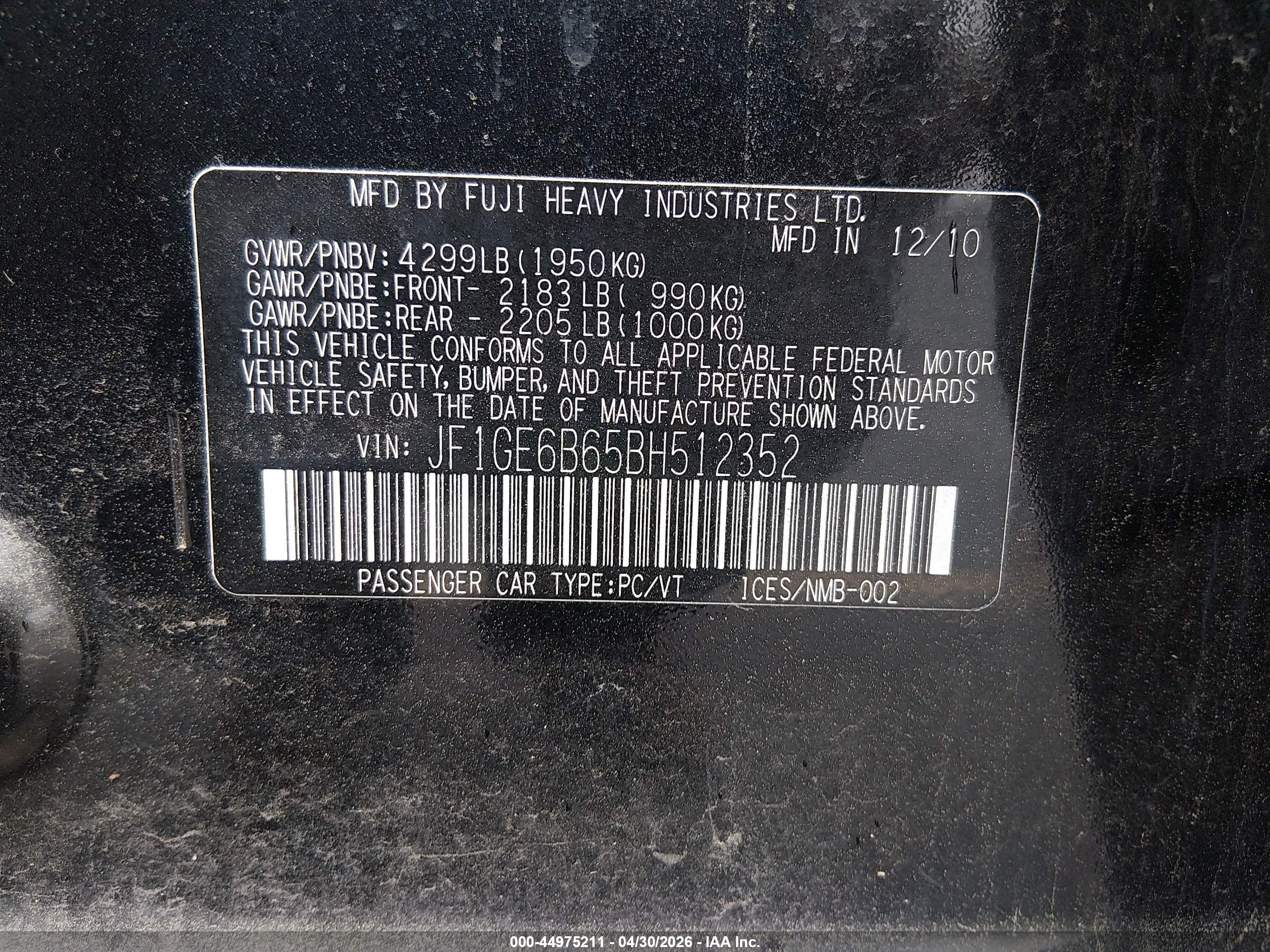 SUBARU IMPREZA image 9