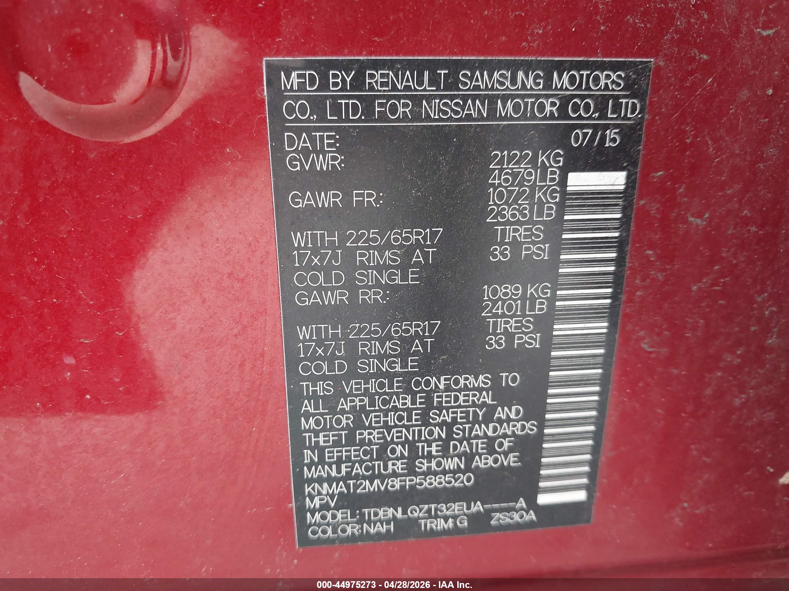 NISSAN ROGUE image 9