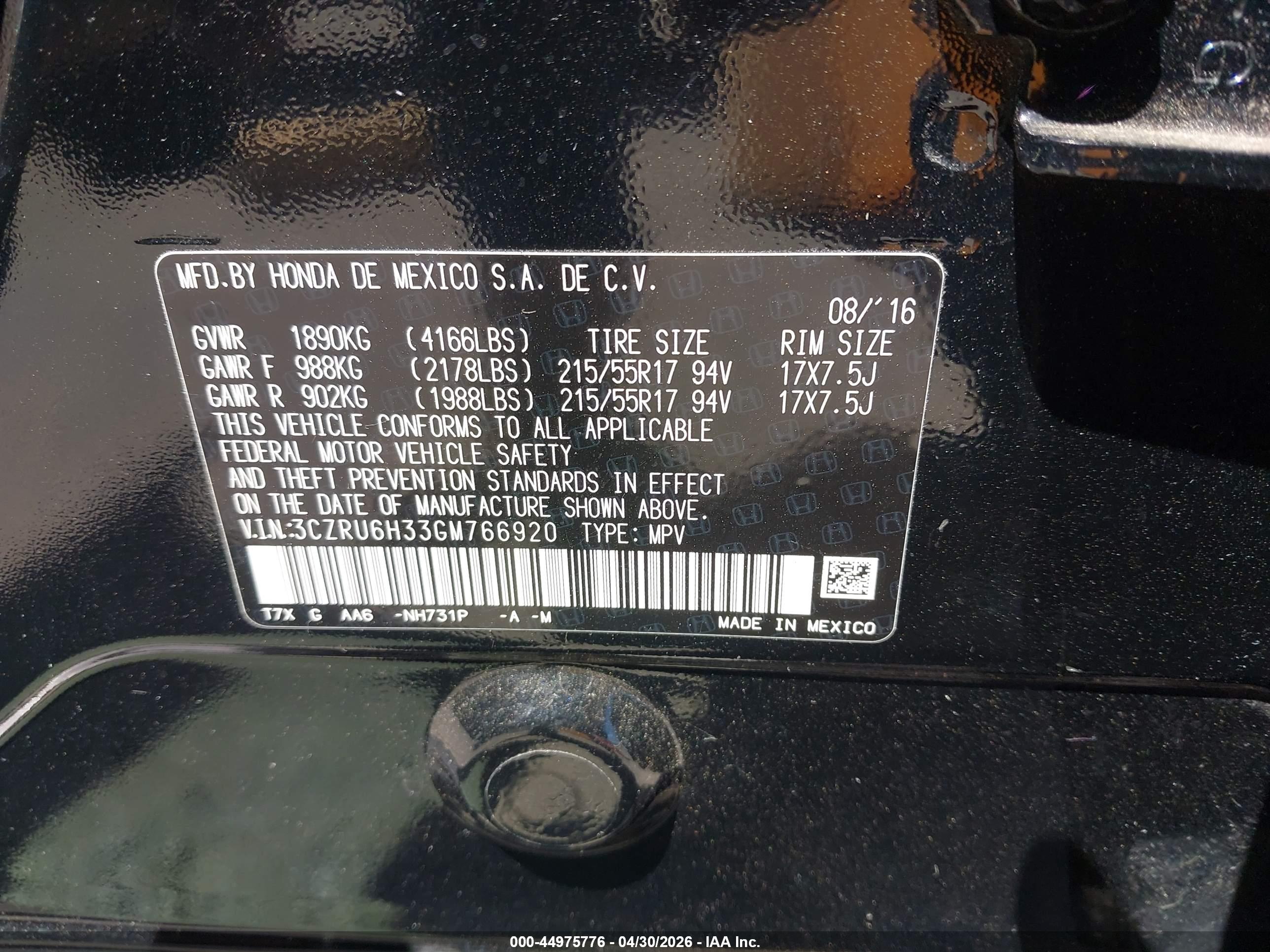 HONDA HR-V image 9