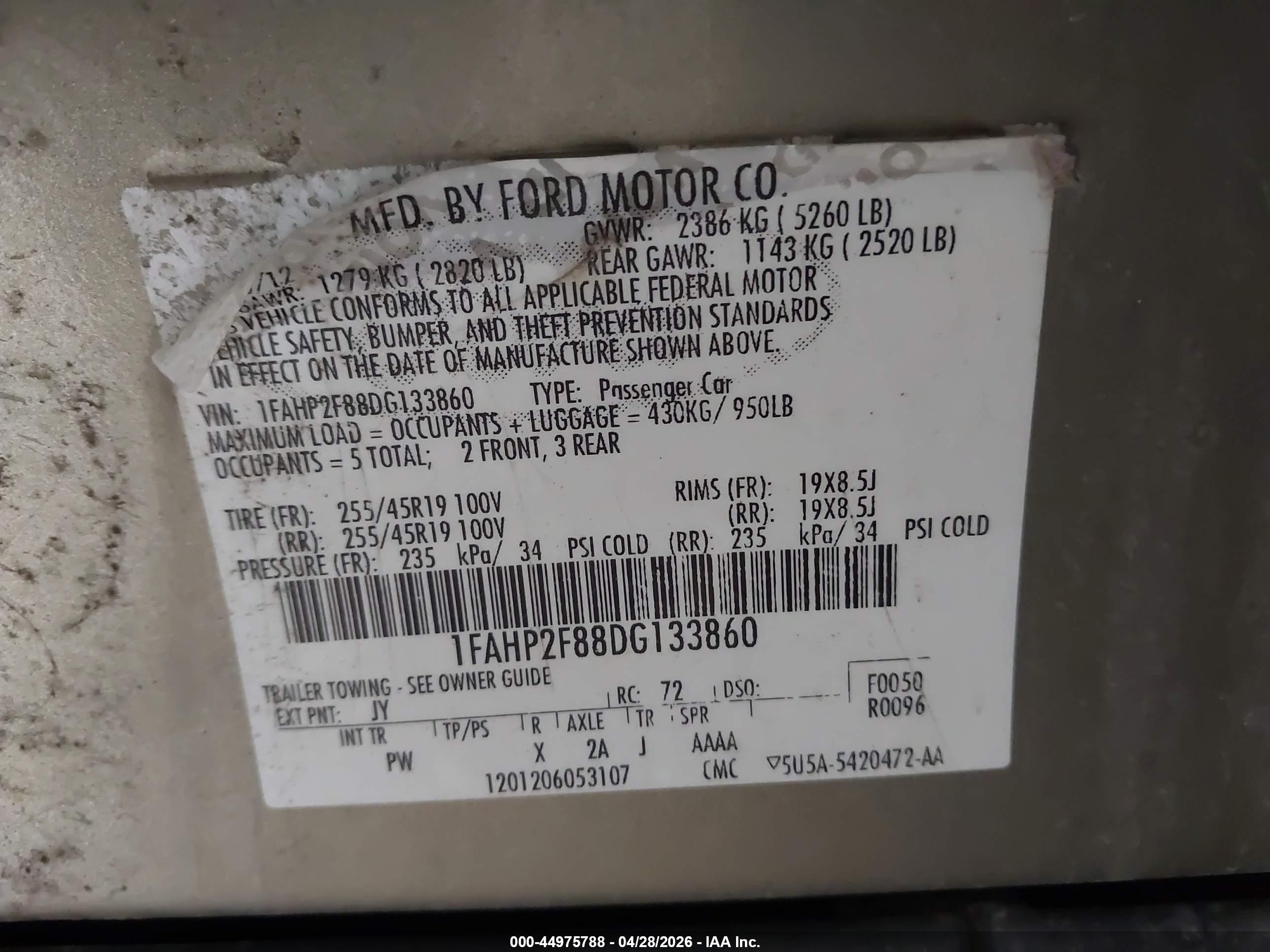 FORD TAURUS image 9