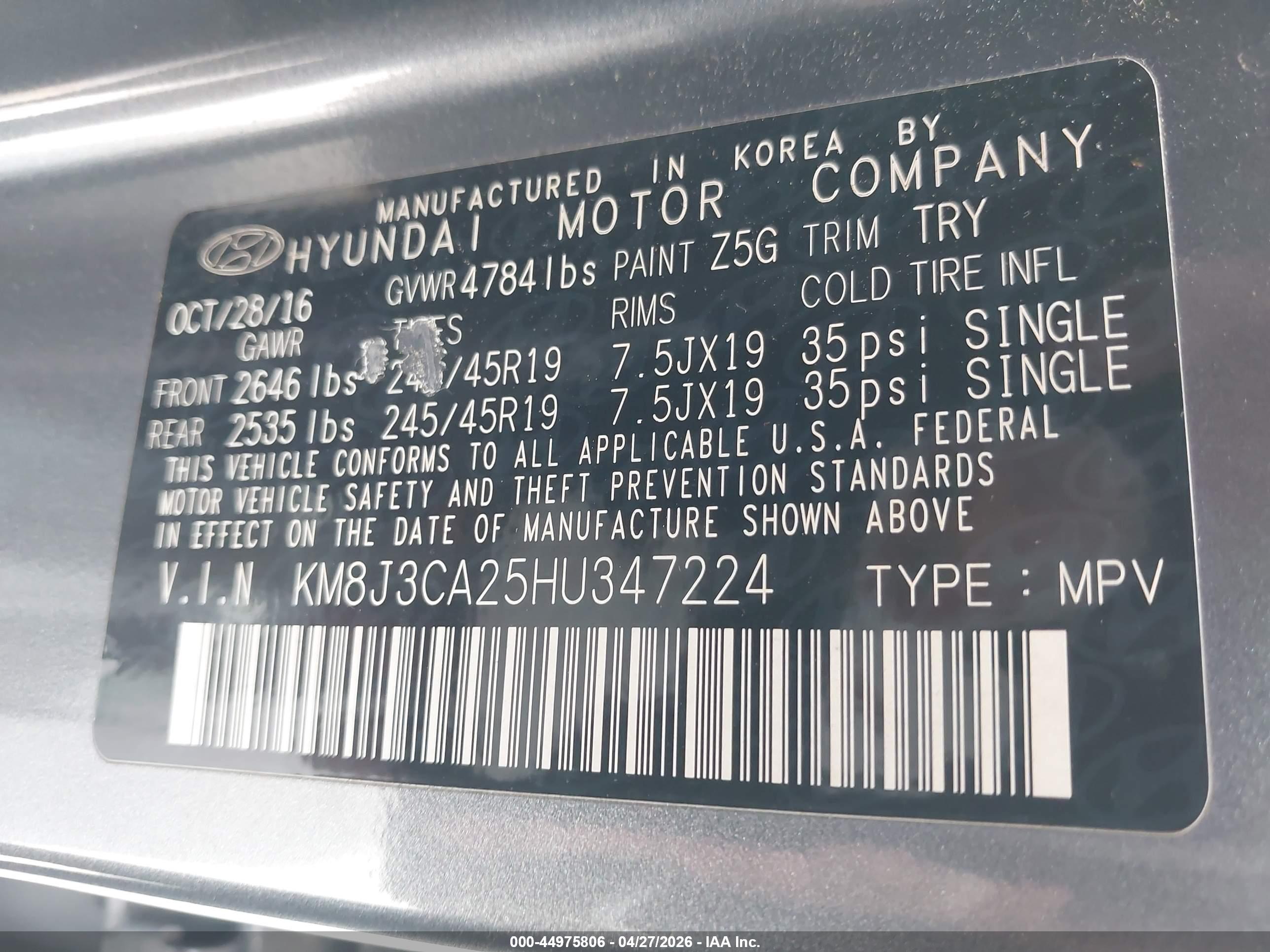 HYUNDAI TUCSON image 9