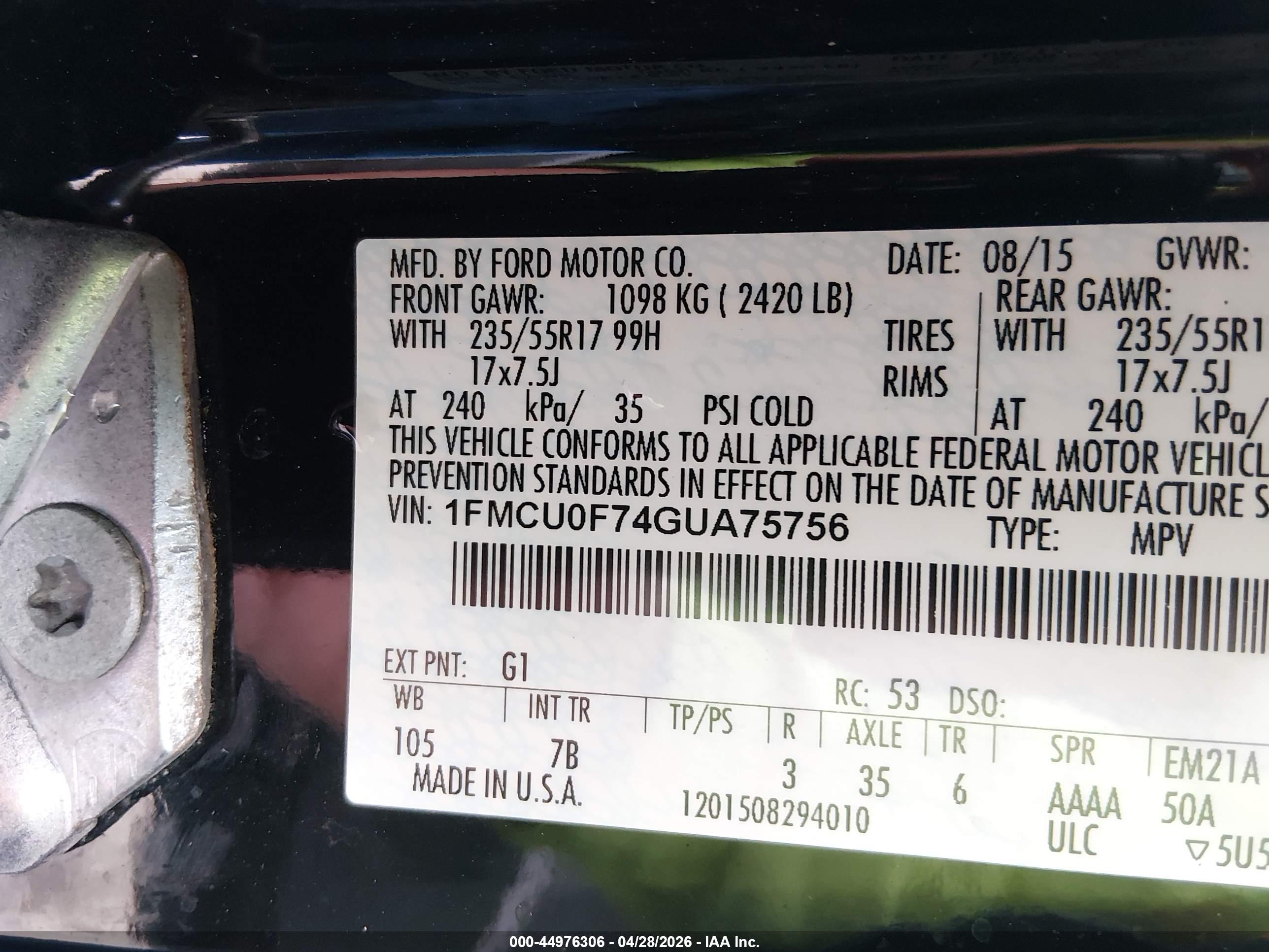 FORD ESCAPE image 9